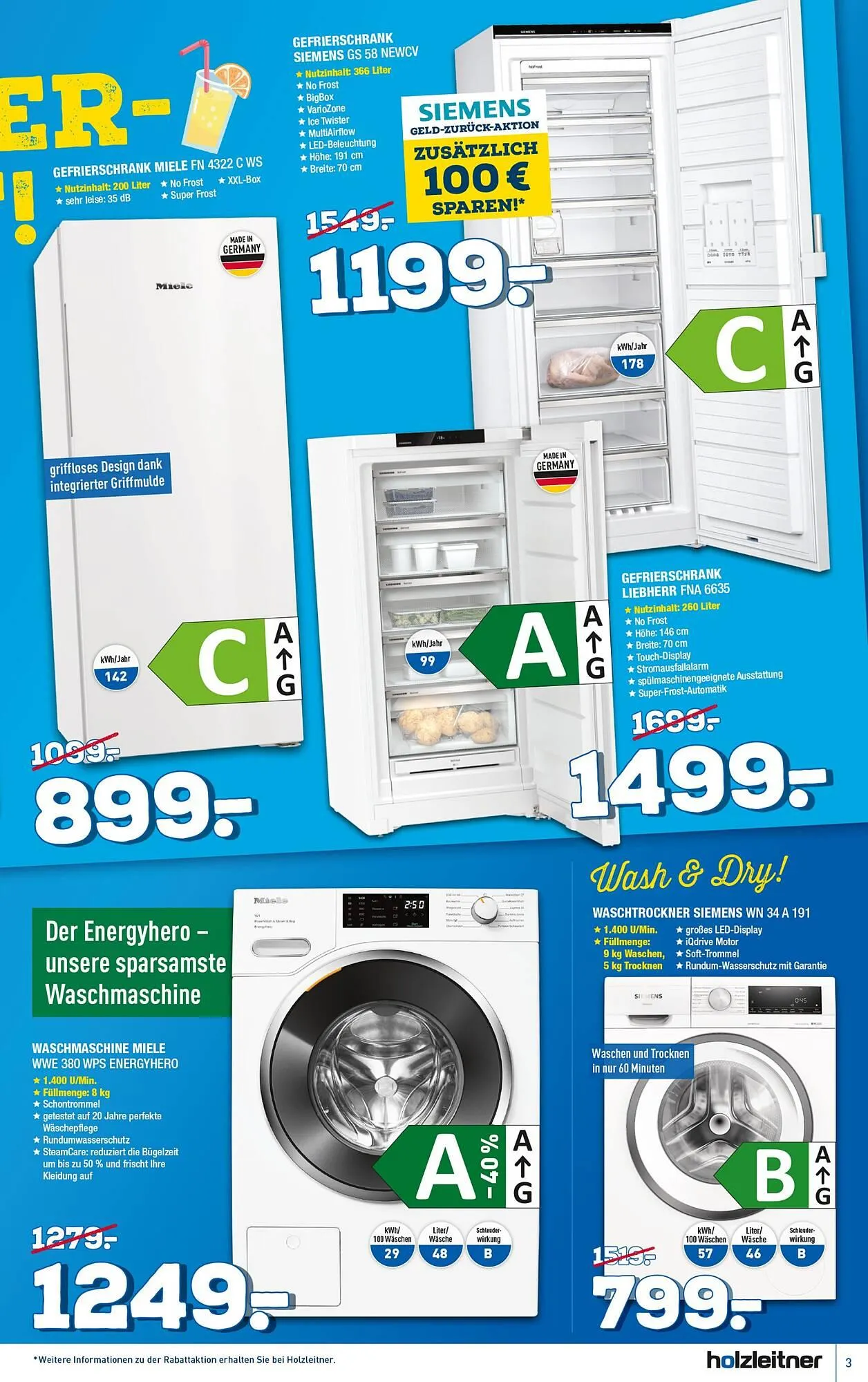 Holzleitner Prospekt von 29. Juni bis 27. Juli 2025 - Prospekt seite 3