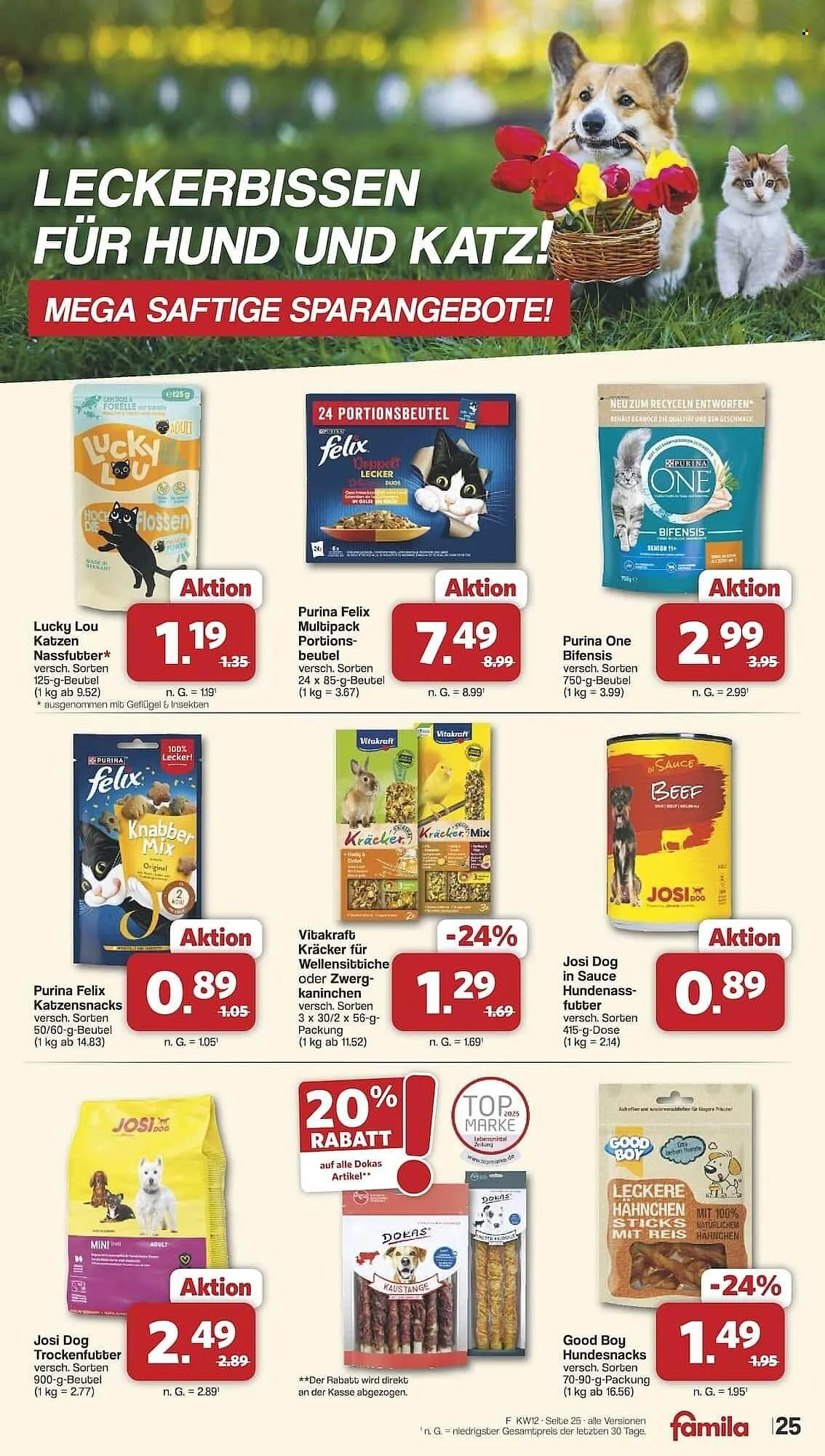 Famila Nord Ost Prospekt von 16. März bis 21. März 2026 - Prospekt seite 32