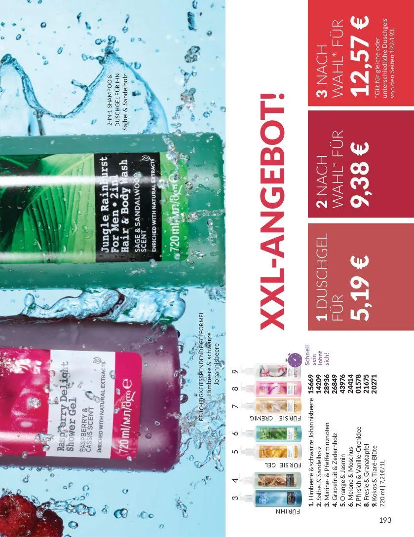 Avon Aktueller Prospekt von 9. April bis 23. April 2025 - Prospekt seite 193