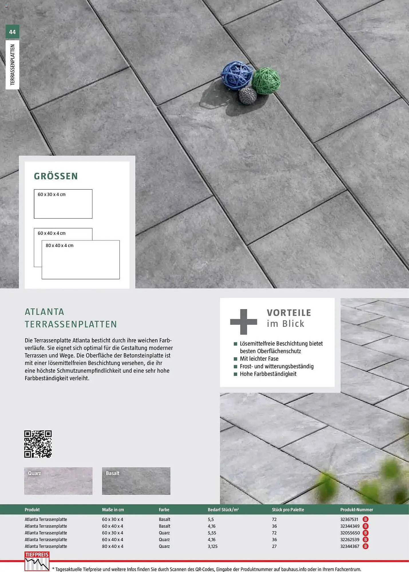 Bauhaus Prospekt von 2. März bis 30. Juni 2026 - Prospekt seite 44