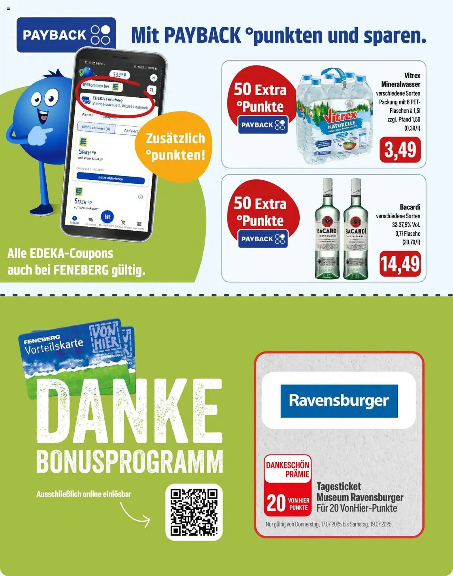 Feneberg Prospekt von 17. Juli bis 19. Juli 2025 - Prospekt seite 8