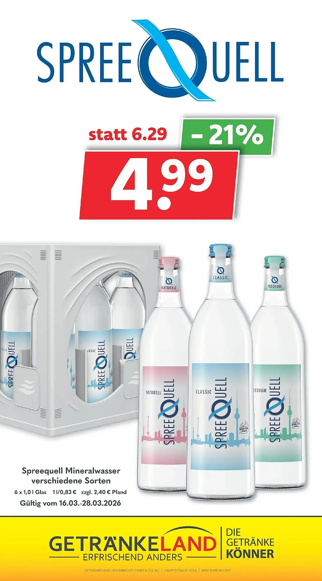 Getränkeland Prospekt von 16. März bis 28. März 2026 - Prospekt seite 10