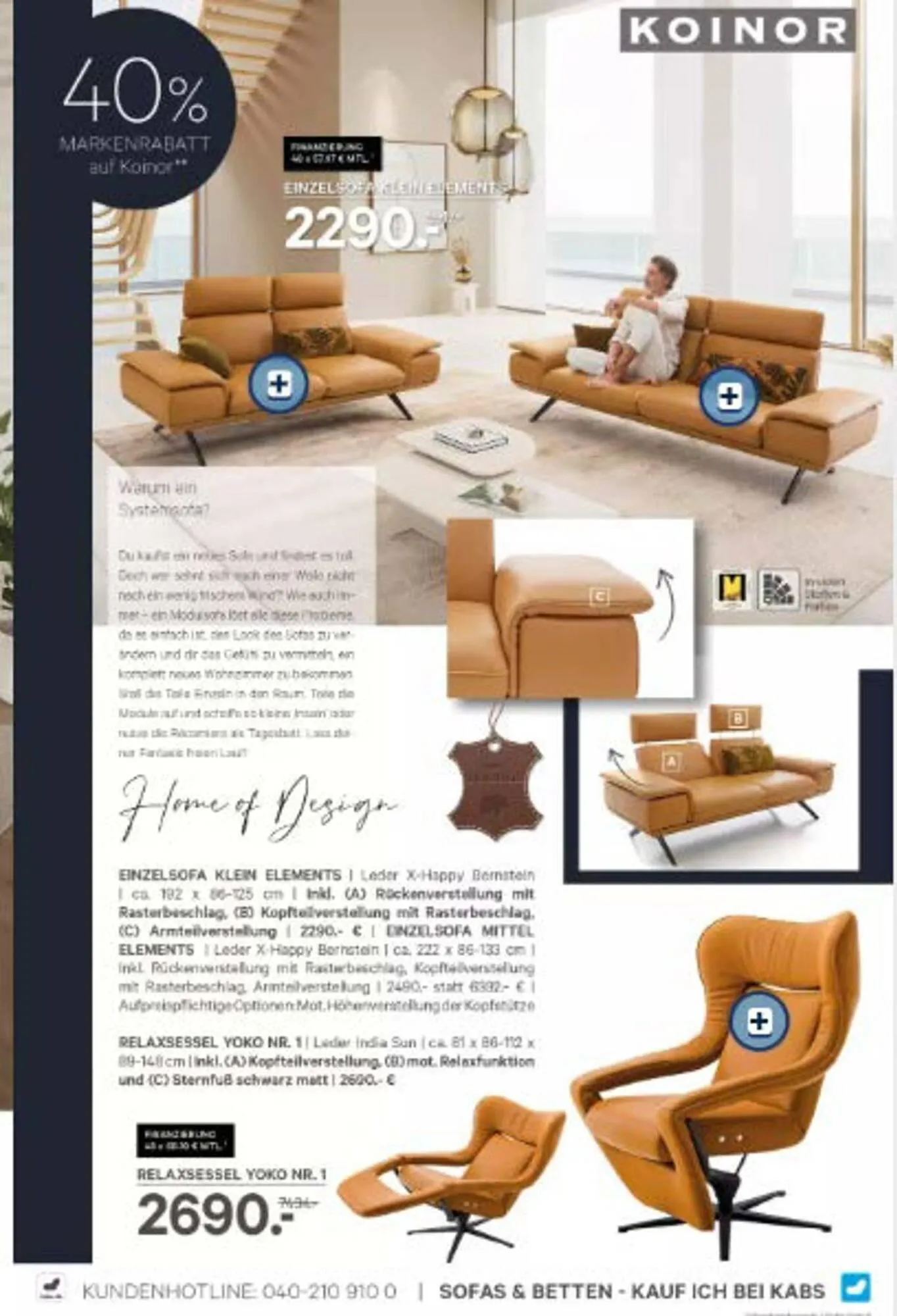 Kabs Polsterwelt Prospekt von 29. Dezember bis 30. Januar 2026 - Prospekt seite 14