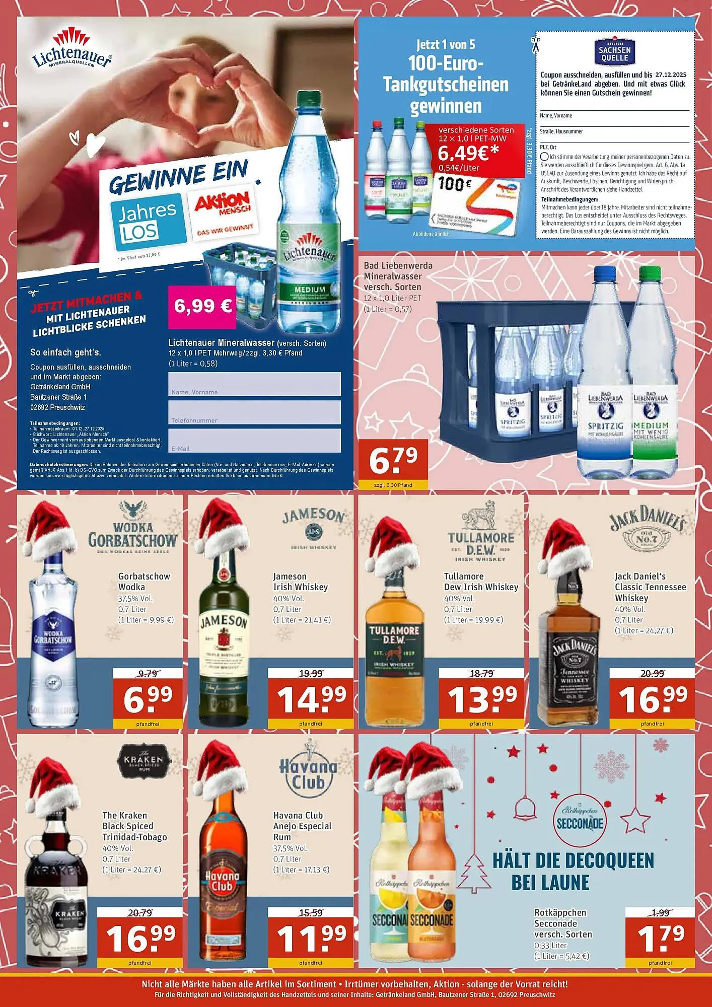 Getränkeland Prospekt von 30. November bis 13. Dezember 2025 - Prospekt seite 4