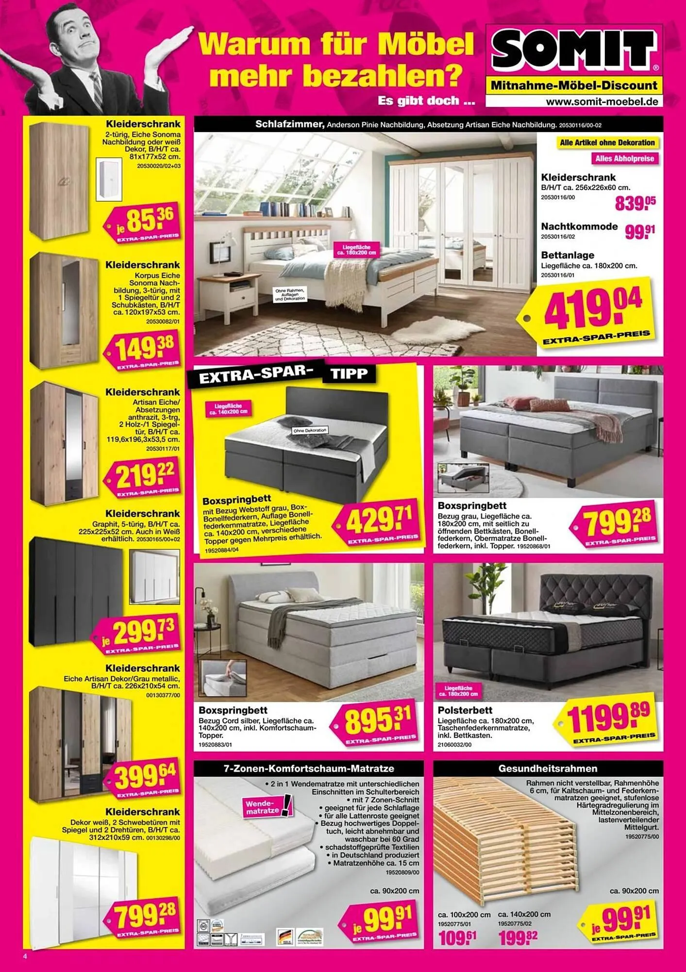 SOMIT Prospekt von 11. März bis 21. März 2026 - Prospekt seite 4