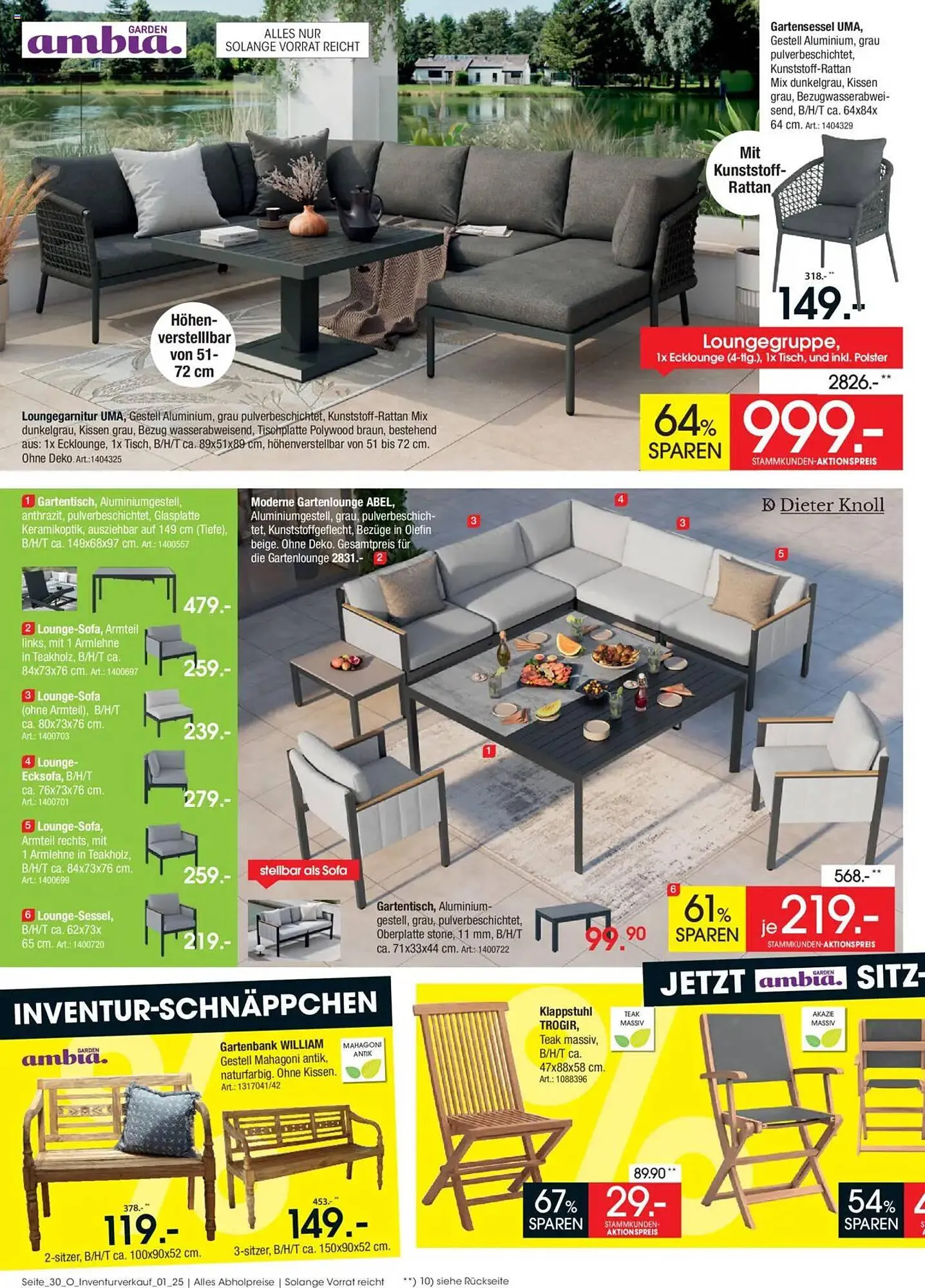 Zurbrüggen Prospekt von 3. Juli bis 31. Juli 2025 - Prospekt seite 32