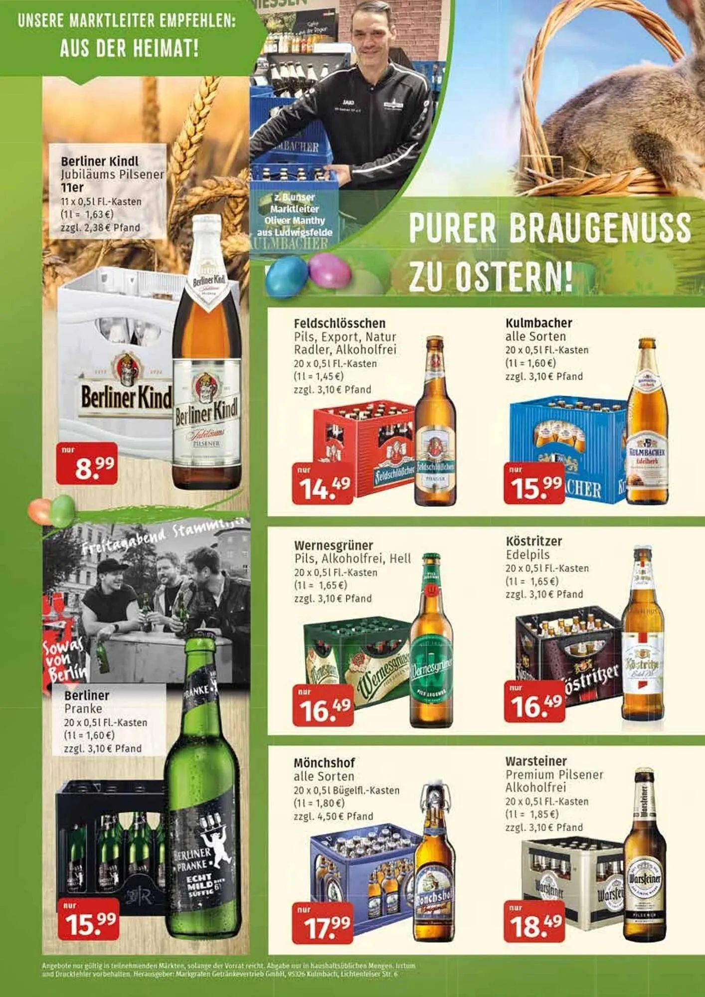 Markgrafen Prospekt von 30. März bis 26. April 2026 - Prospekt seite 4