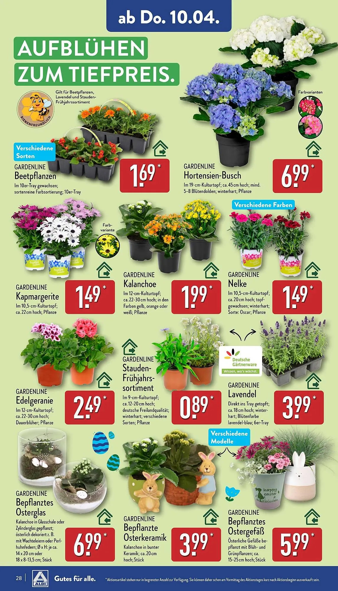 Aldi Nord Prospekt von 7. April bis 12. April 2025 - Prospekt seite 28