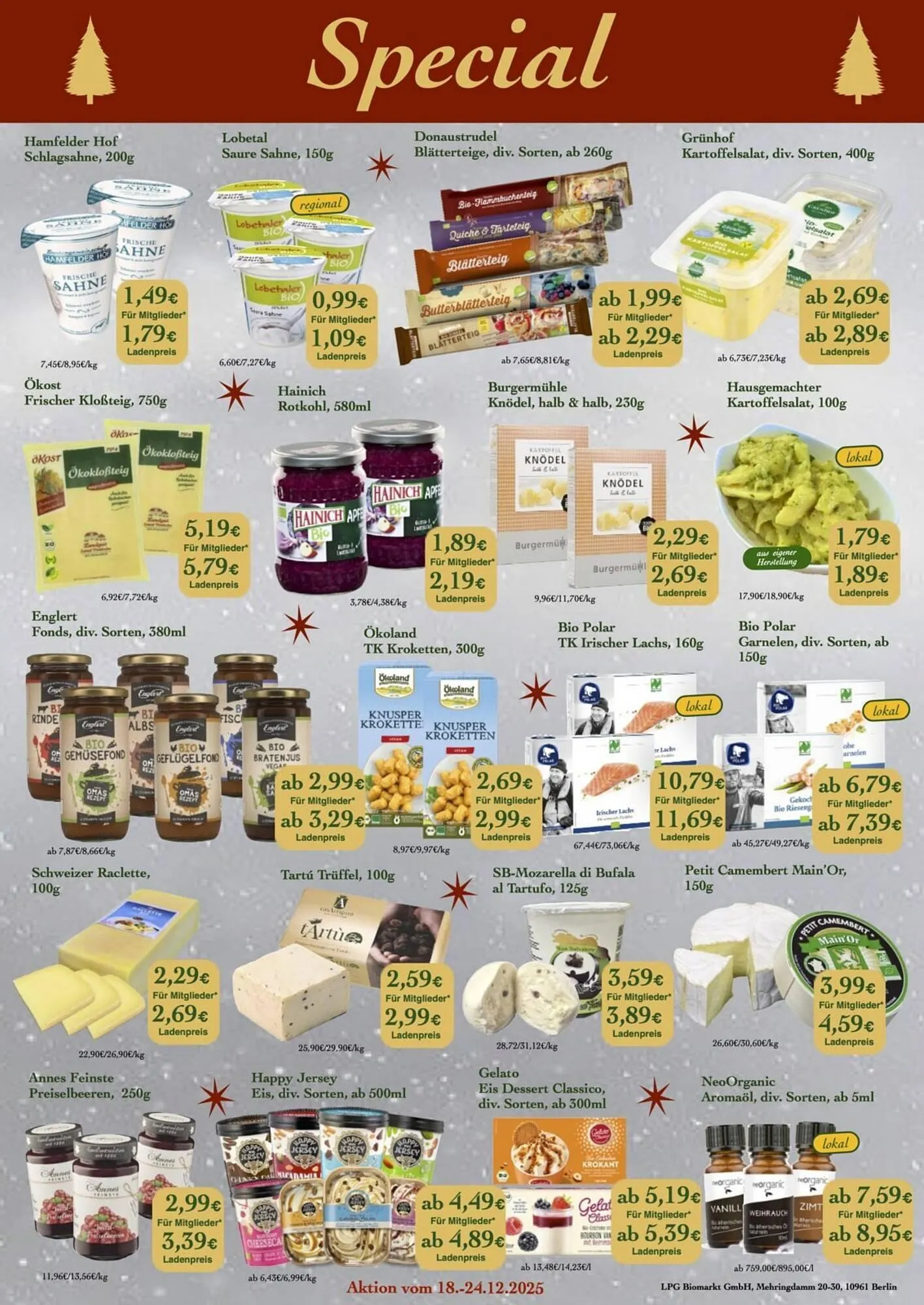 LPG Biomarkt Prospekt von 18. Dezember bis 24. Dezember 2025 - Prospekt seite 4