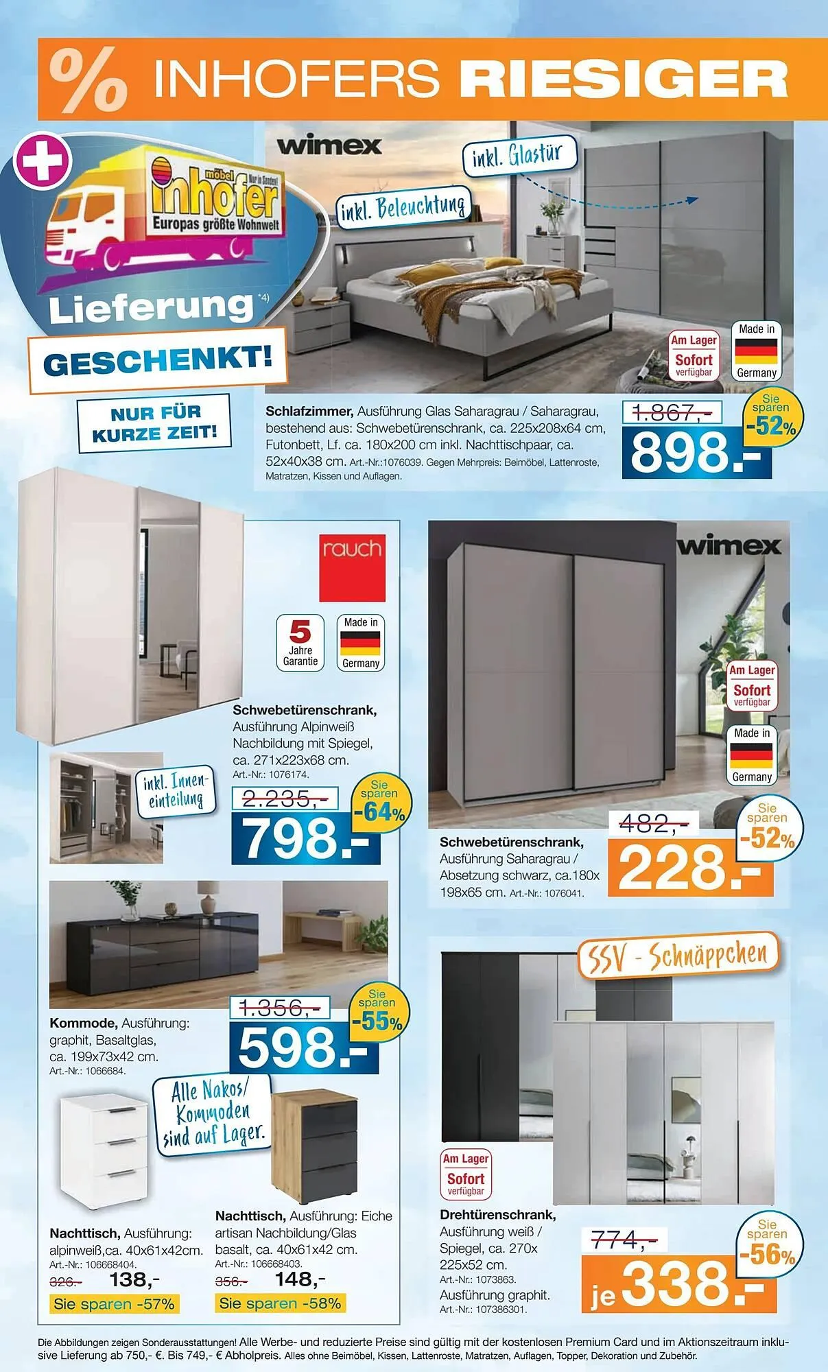 Möbel Inhofer Prospekt von 27. Juni bis 13. Juli 2025 - Prospekt seite 6