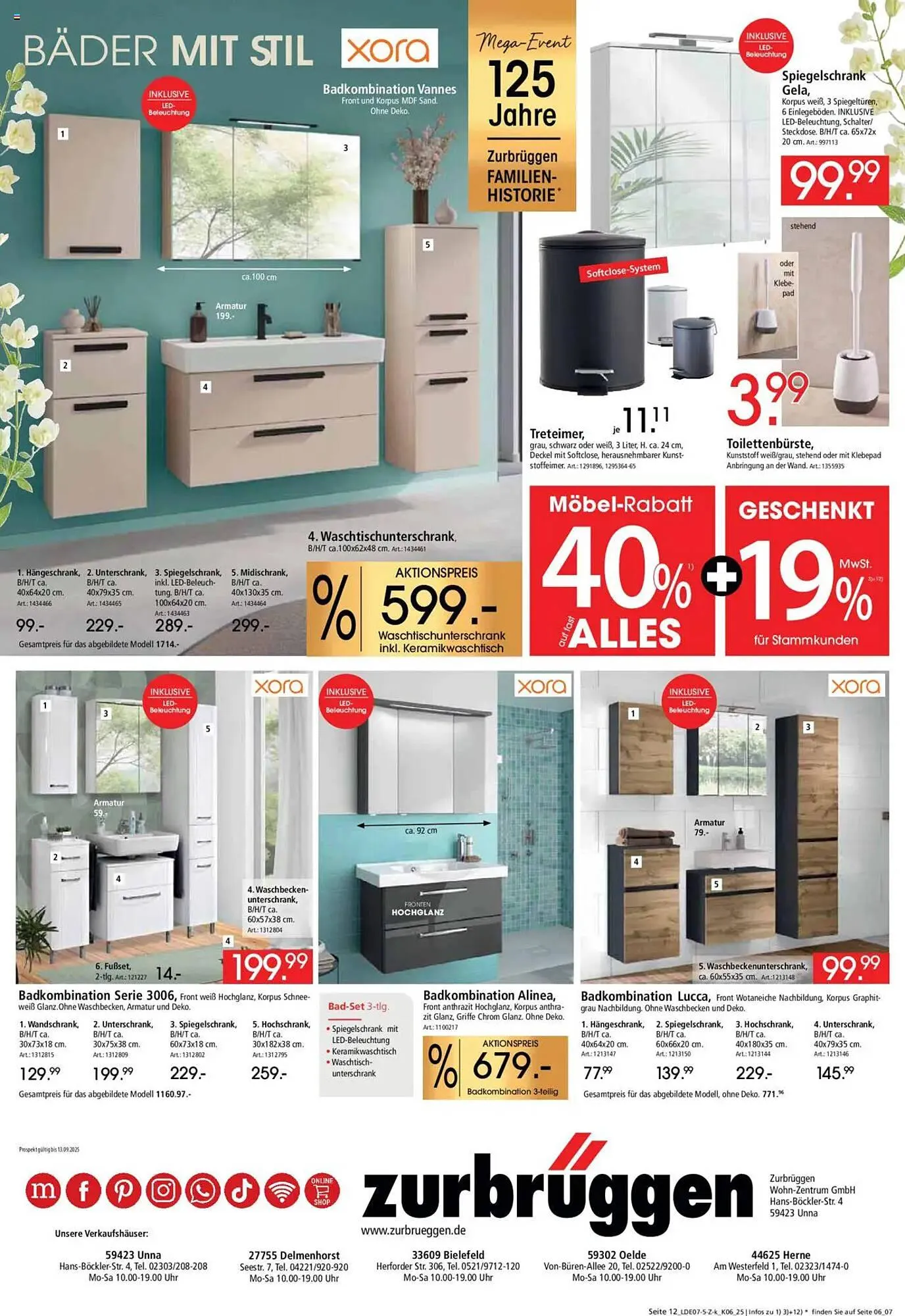 Zurbrüggen Prospekt von 26. Juli bis 13. September 2025 - Prospekt seite 20