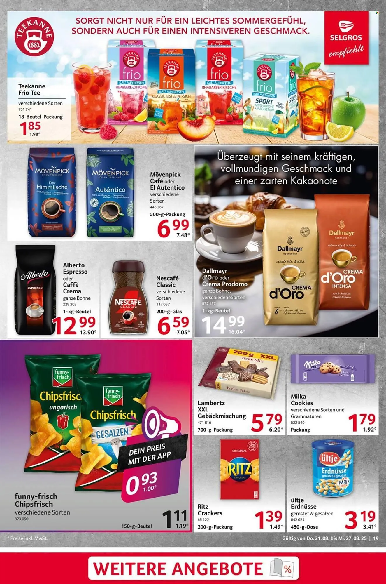 Selgros Prospekt von 21. August bis 27. August 2025 - Prospekt seite 19