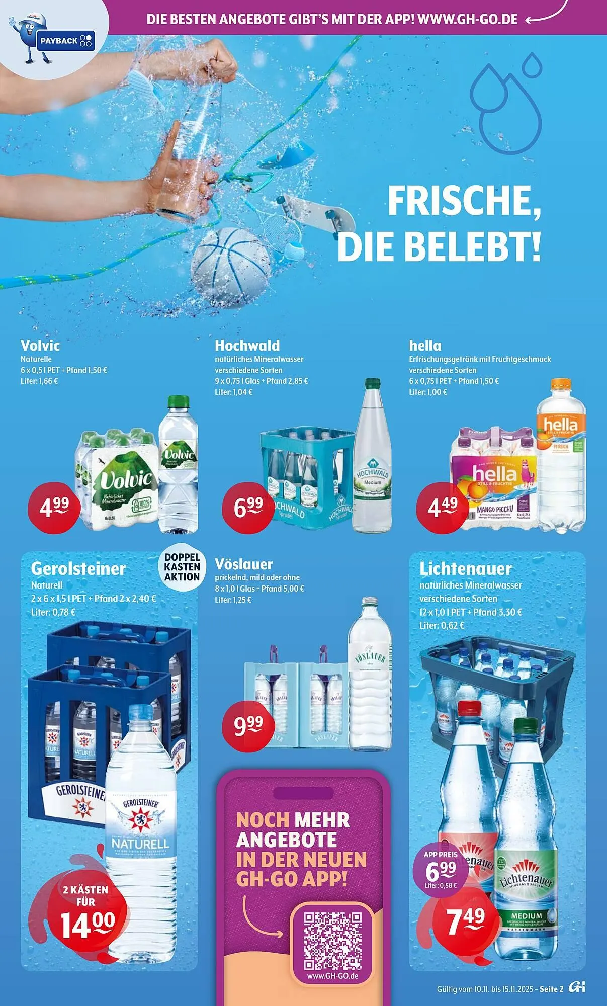 Getränke Hoffmann Prospekt von 10. November bis 15. November 2025 - Prospekt seite 2