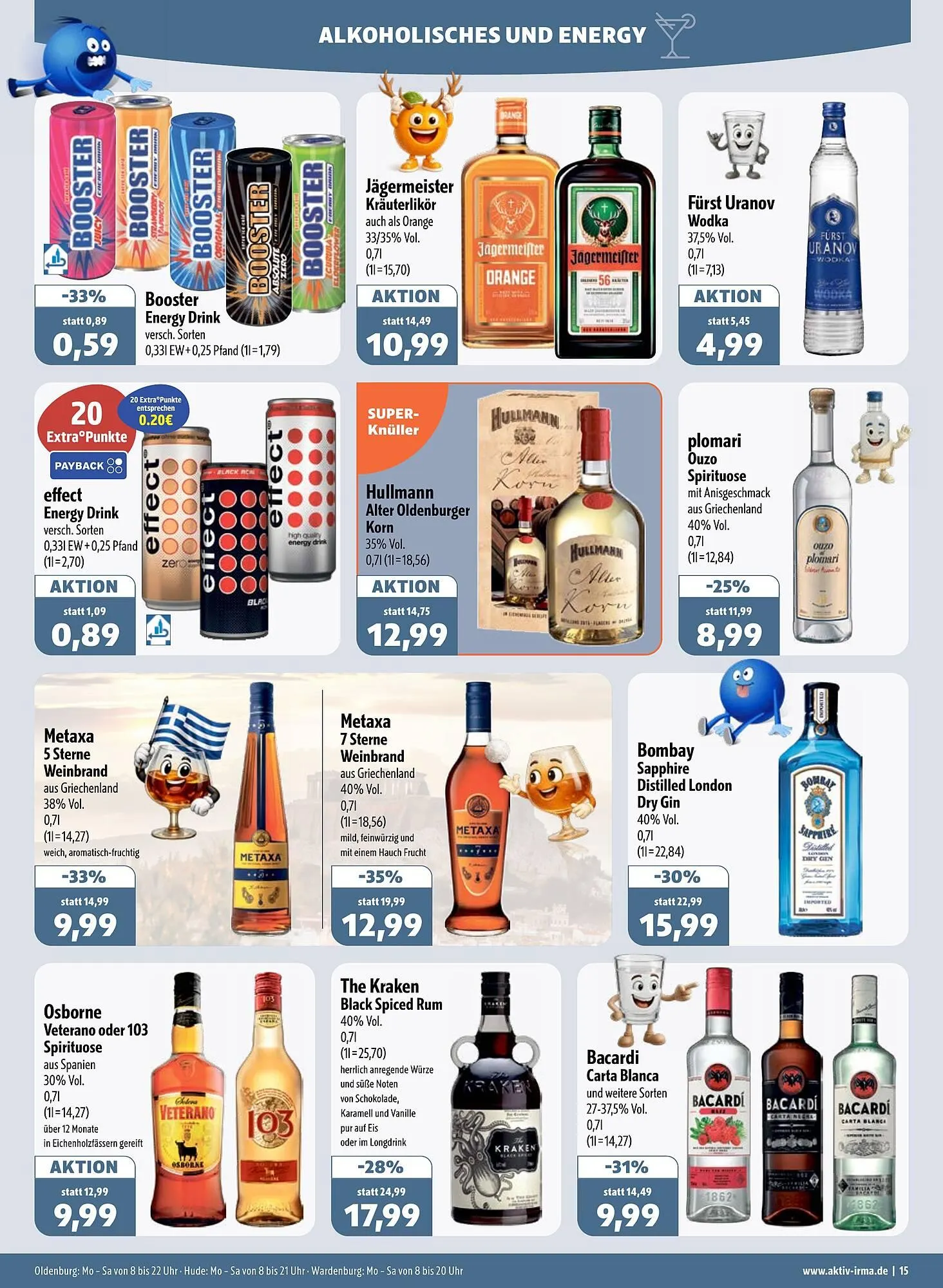 Aktiv Irma Prospekt von 5. Januar bis 10. Januar 2026 - Prospekt seite 15