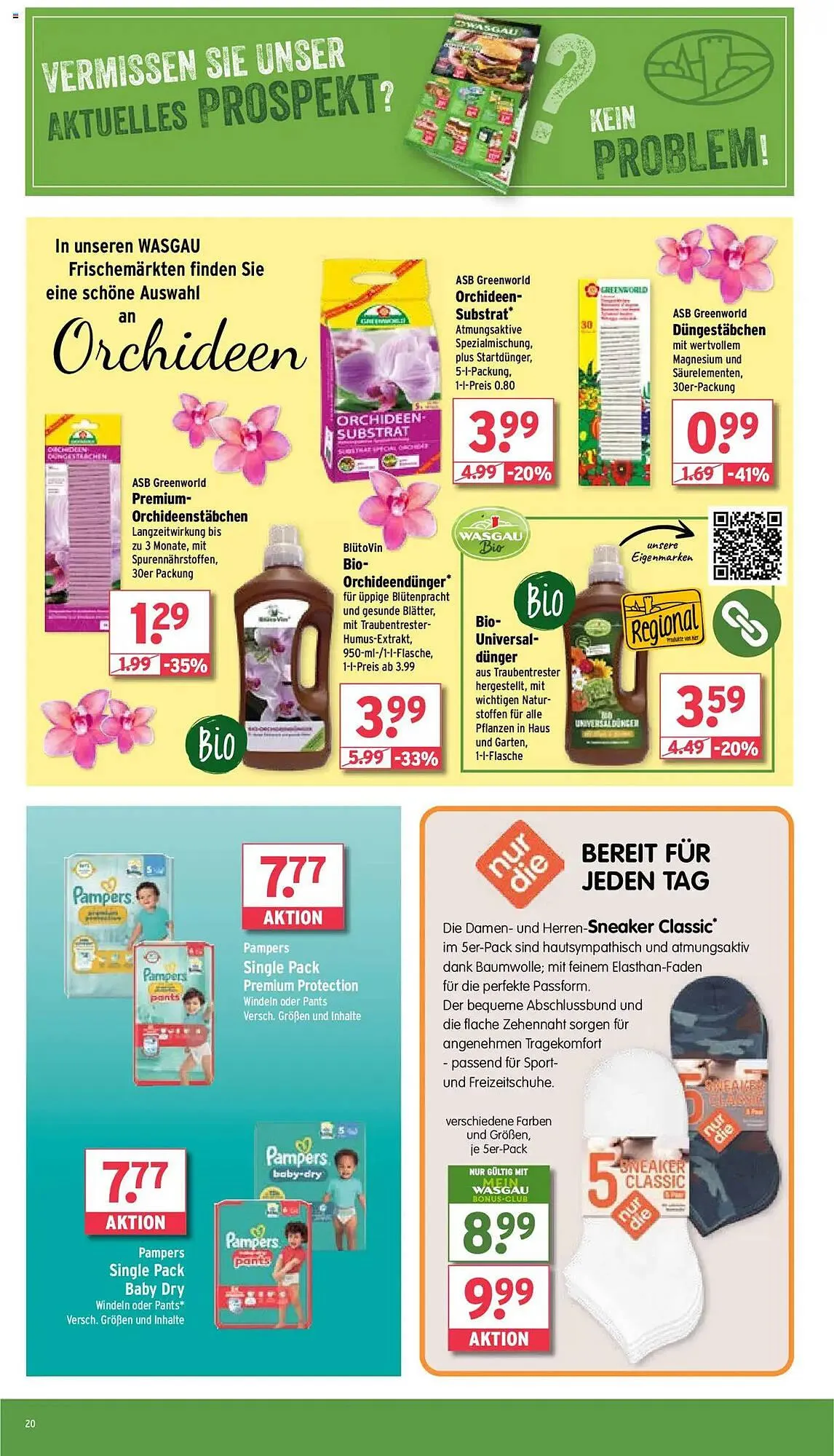 Wasgau Prospekt von 5. Mai bis 10. Mai 2025 - Prospekt seite 20