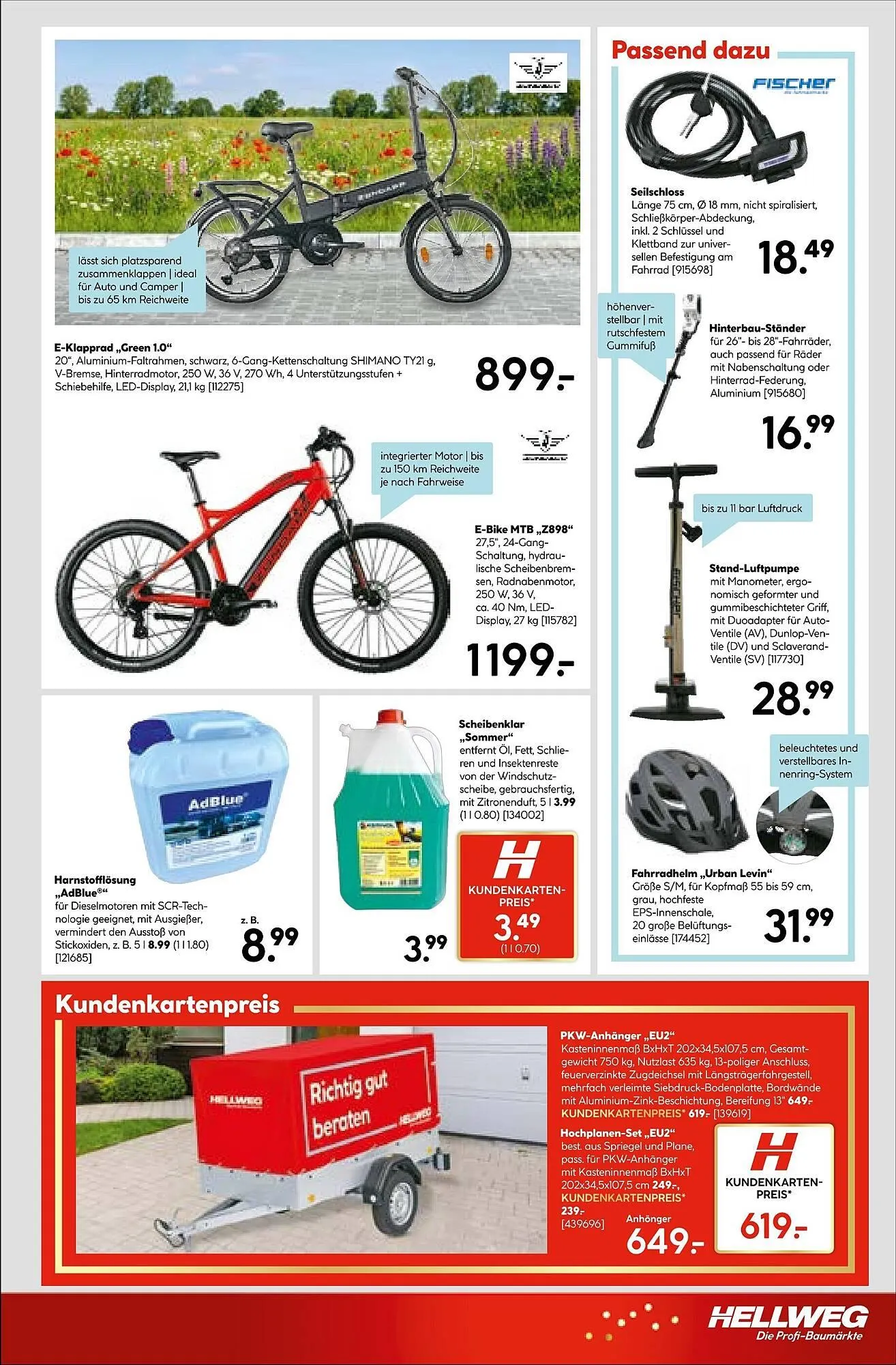 Hellweg Prospekt von 20. April bis 25. April 2026 - Prospekt seite 13