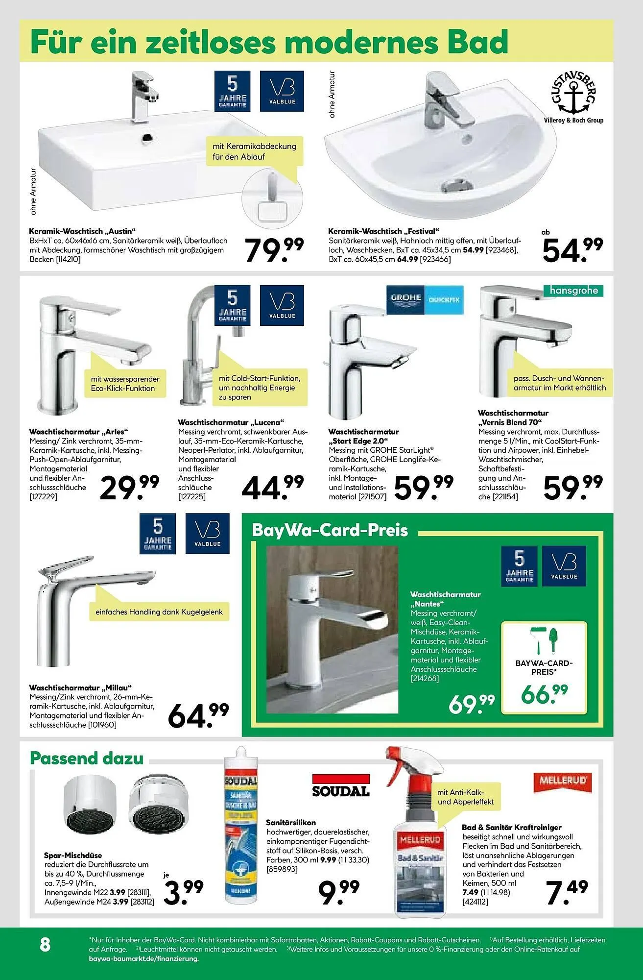 BayWa Prospekt von 16. Juni bis 21. Juni 2025 - Prospekt seite 8