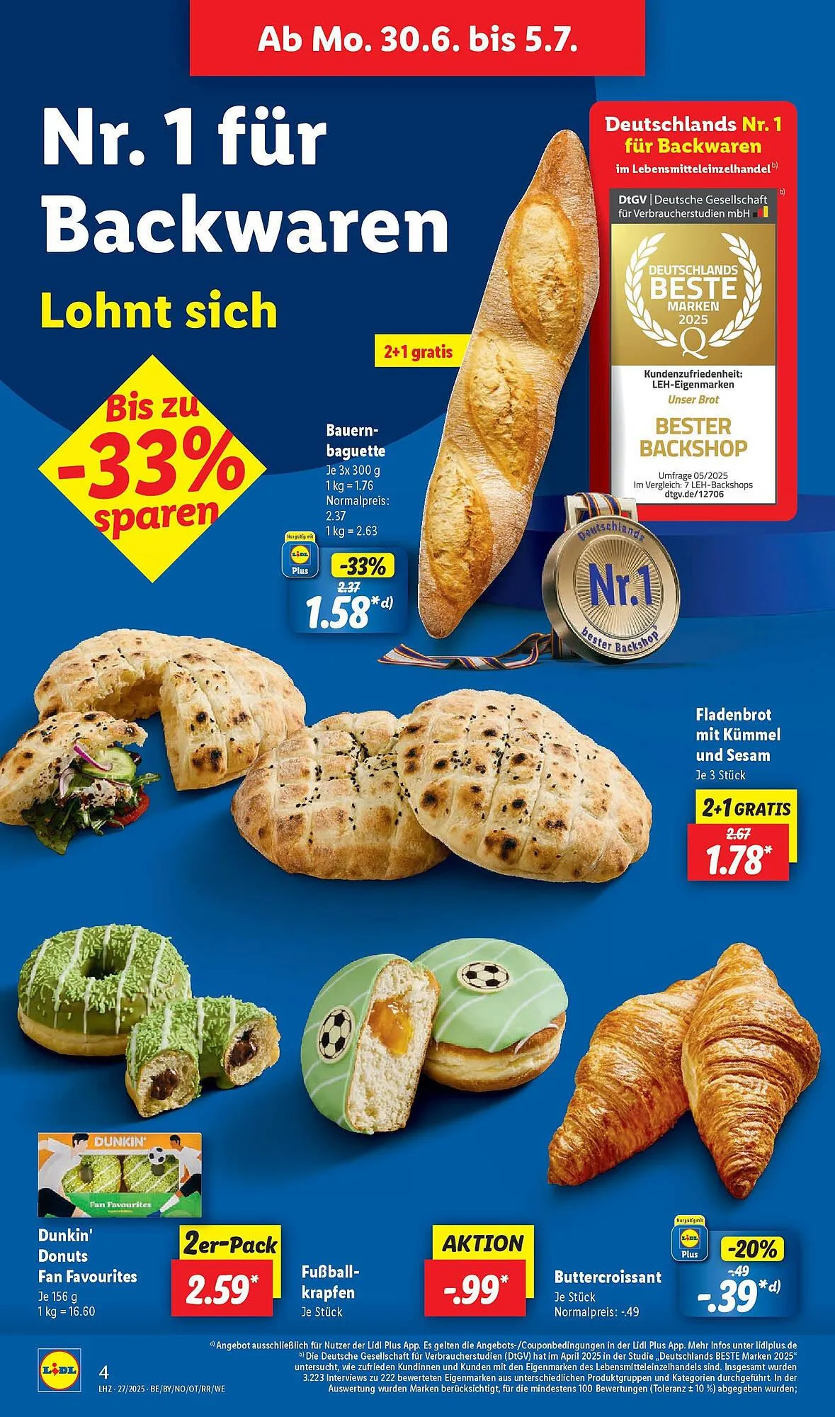 Lidl Prospekt von 29. Juni bis 5. Juli 2025 - Prospekt seite 6