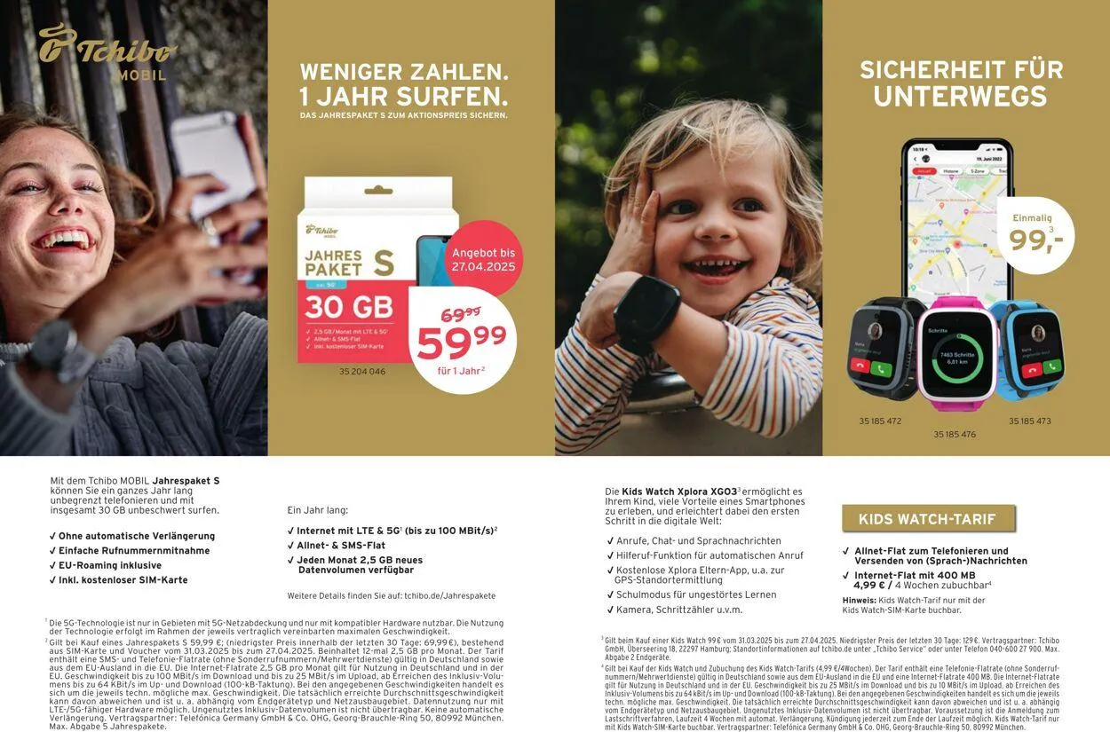 Tchibo Aktueller Prospekt von 15. April bis 29. April 2025 - Prospekt seite 17