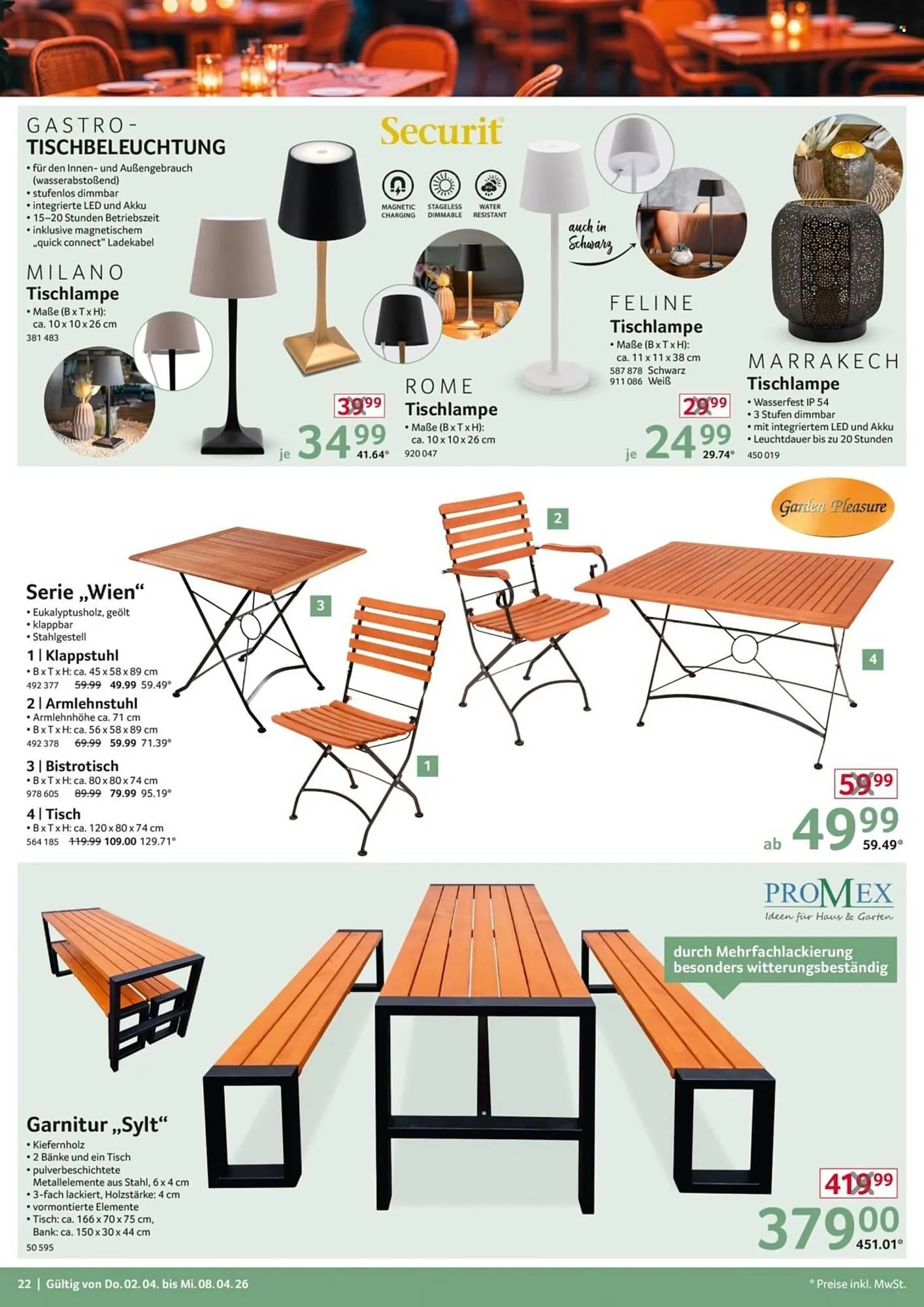 Selgros Prospekt von 2. April bis 8. April 2026 - Prospekt seite 22