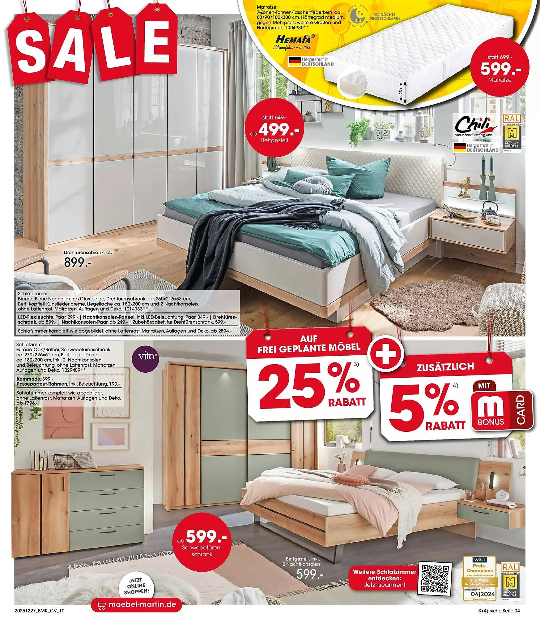 Möbel Martin Prospekt von 26. Dezember bis 4. Januar 2026 - Prospekt seite 10