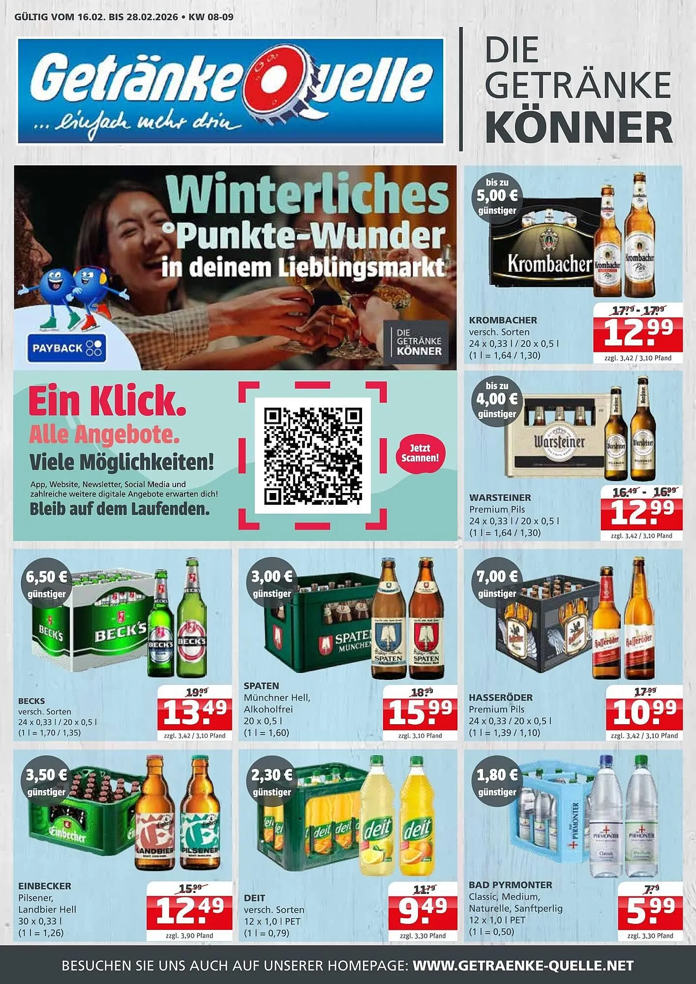 Getränke Quelle Prospekt - 1