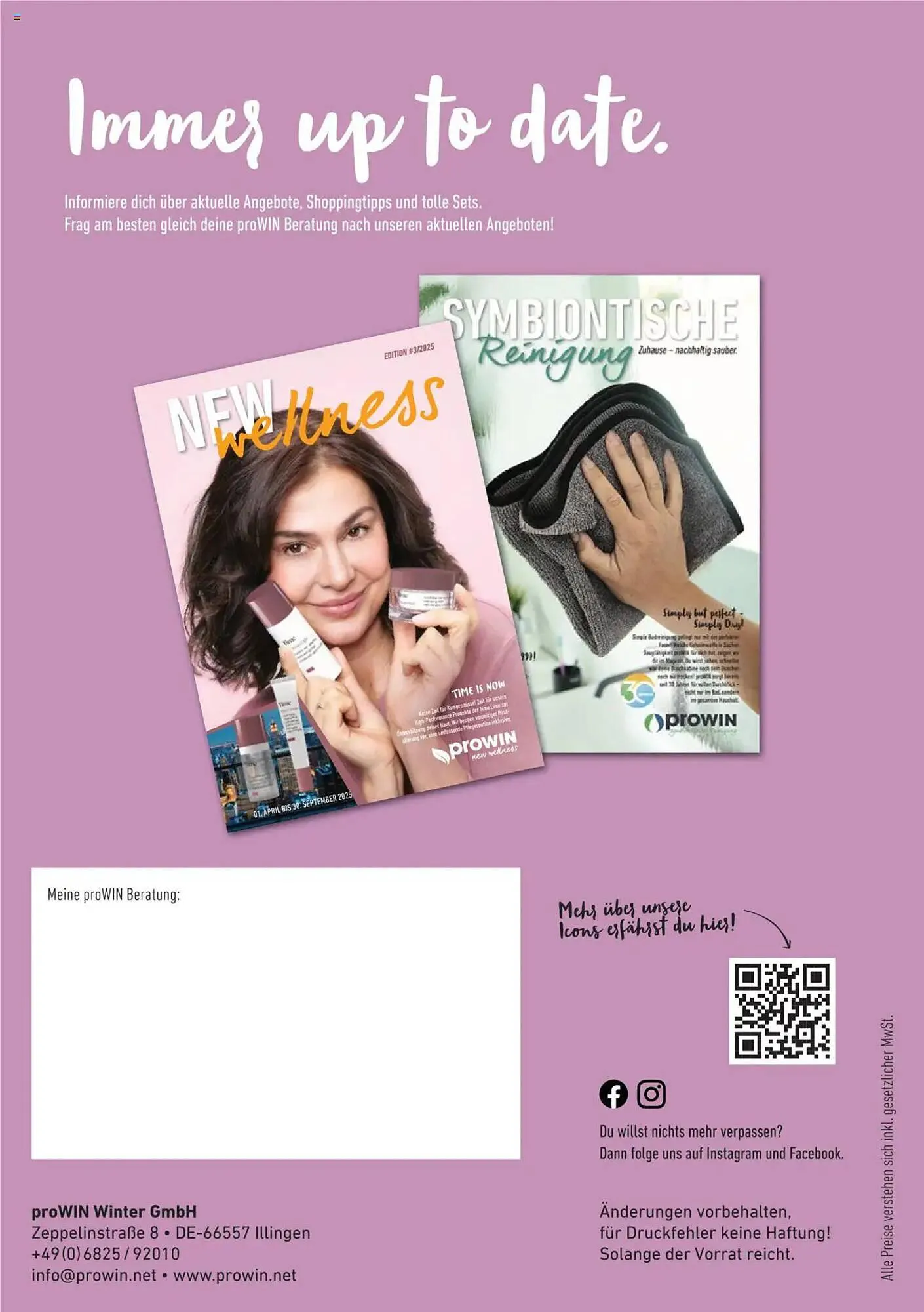 Prowin Prospekt von 1. April bis 30. April 2025 - Prospekt seite 8