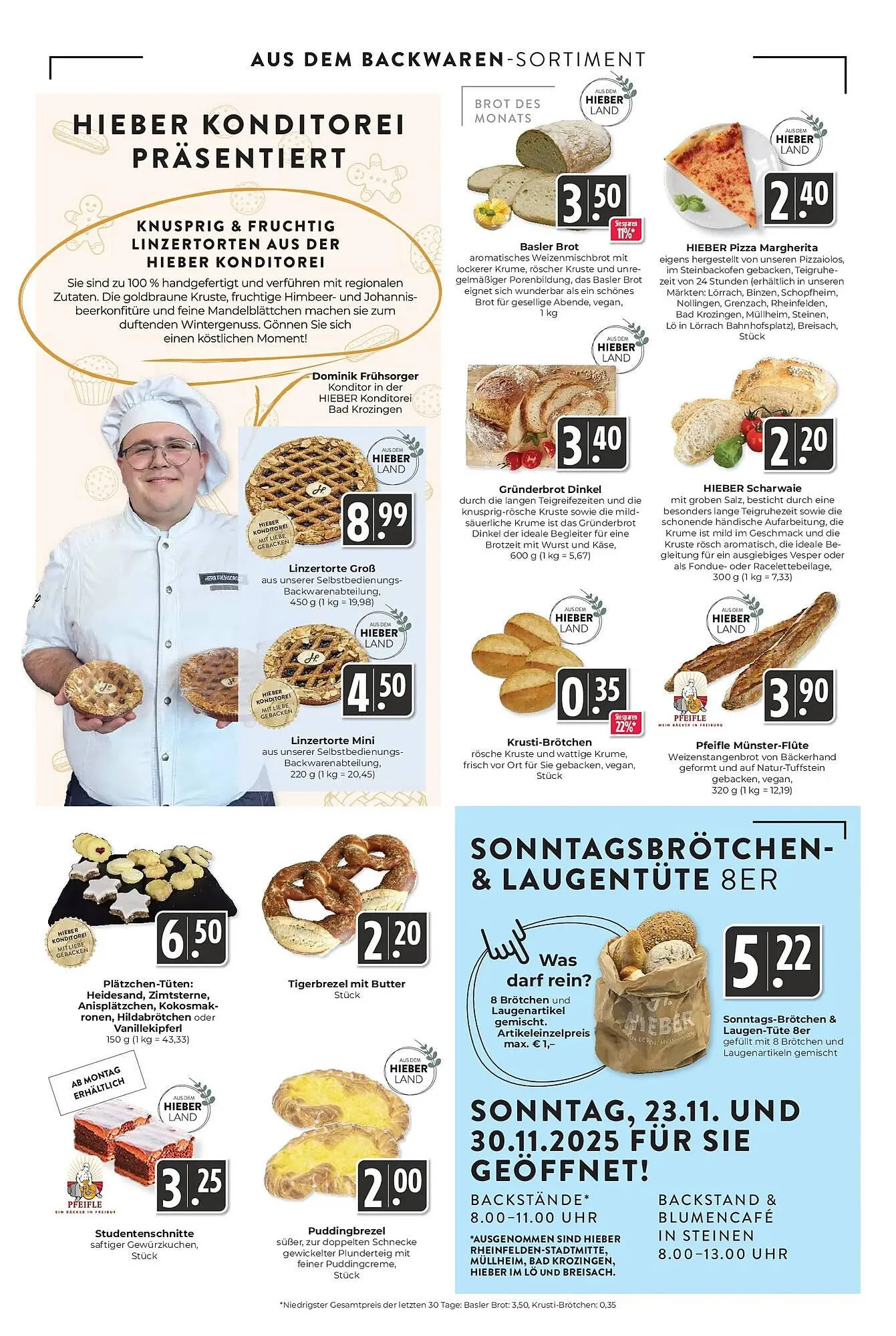 Hieber's Frische Center Prospekt von 23. November bis 29. November 2025 - Prospekt seite 7