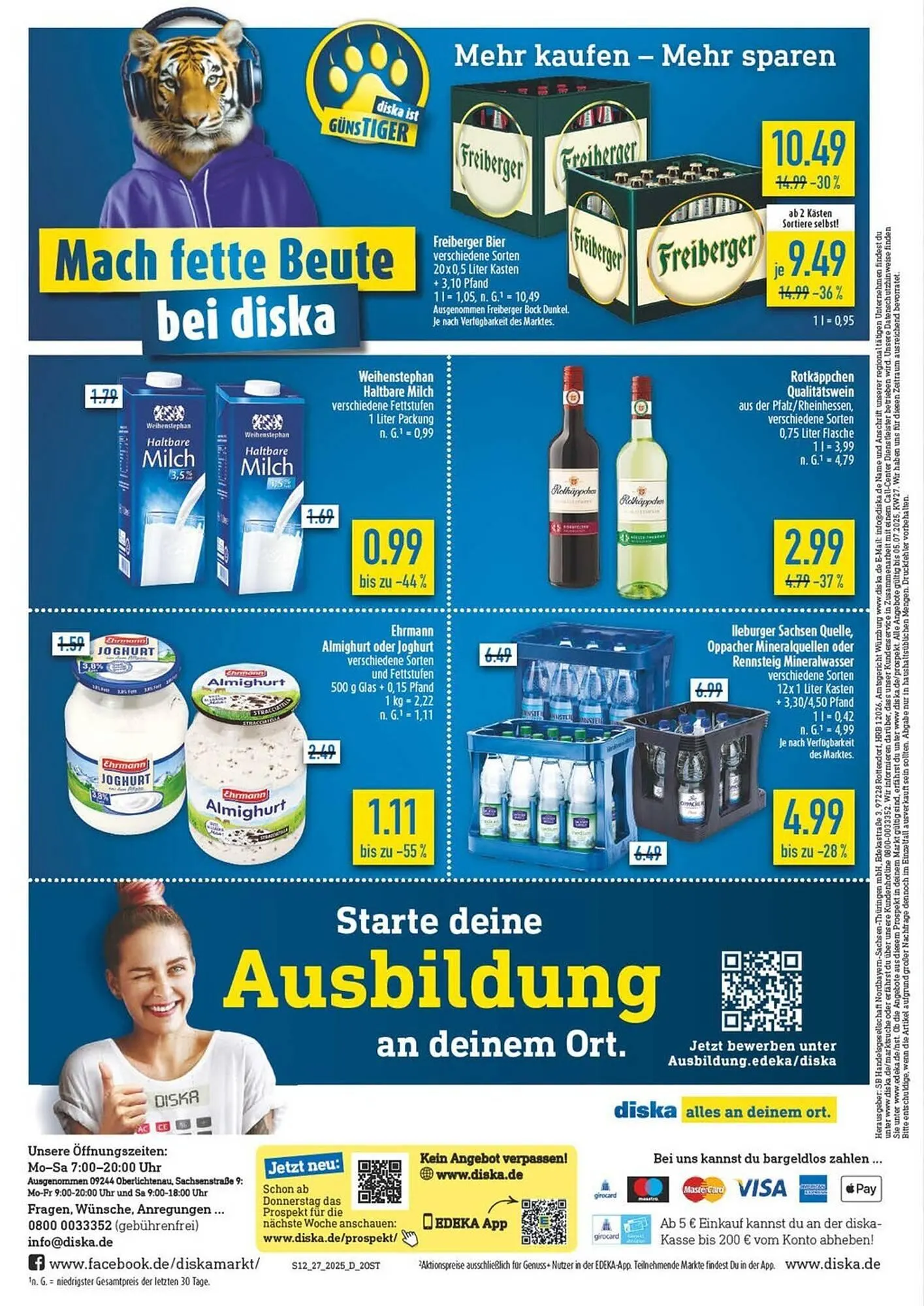 diska Prospekt von 30. Juni bis 5. Juli 2025 - Prospekt seite 12