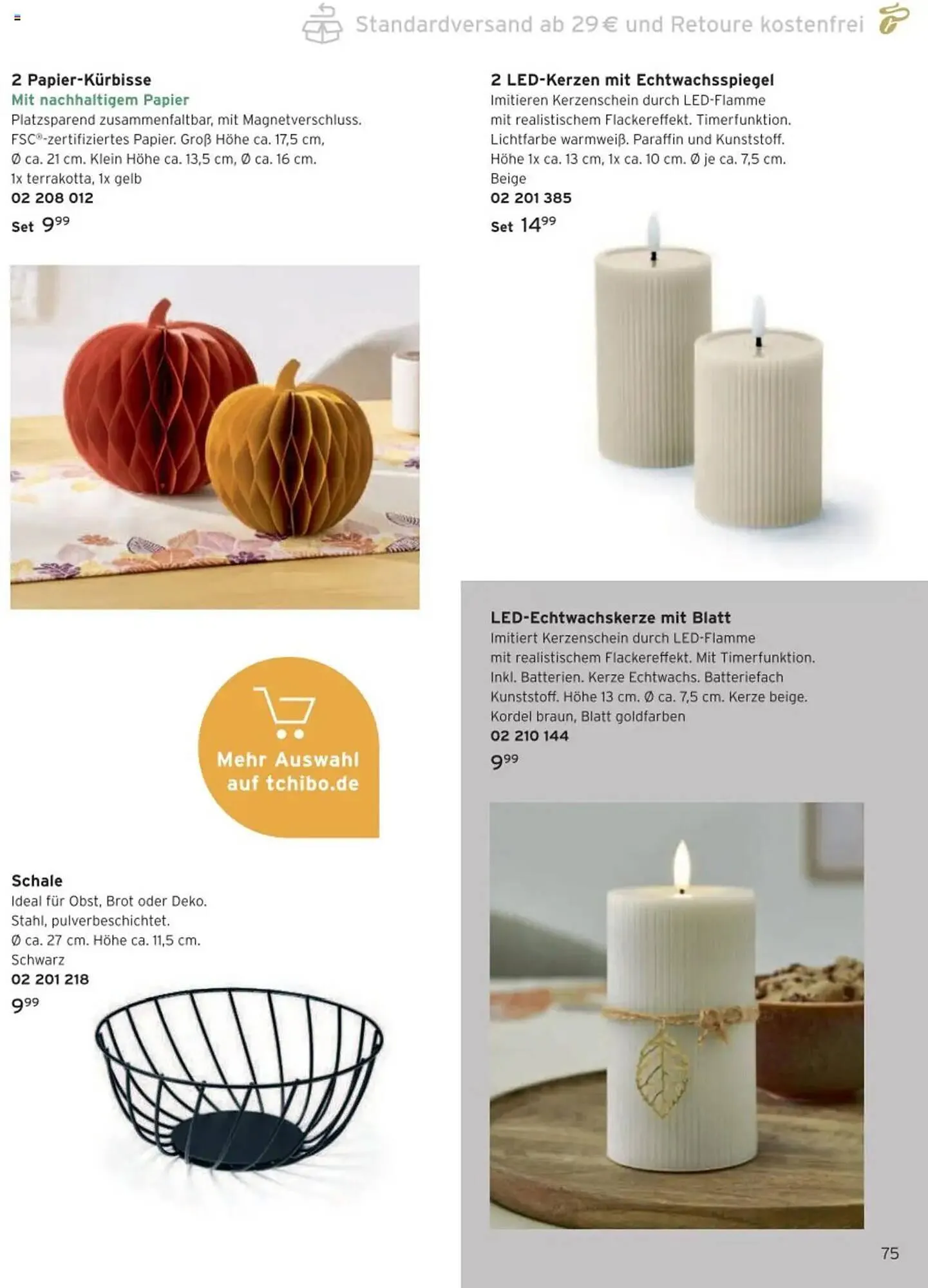 Tchibo Prospekt von 1. September bis 30. September 2025 - Prospekt seite 75