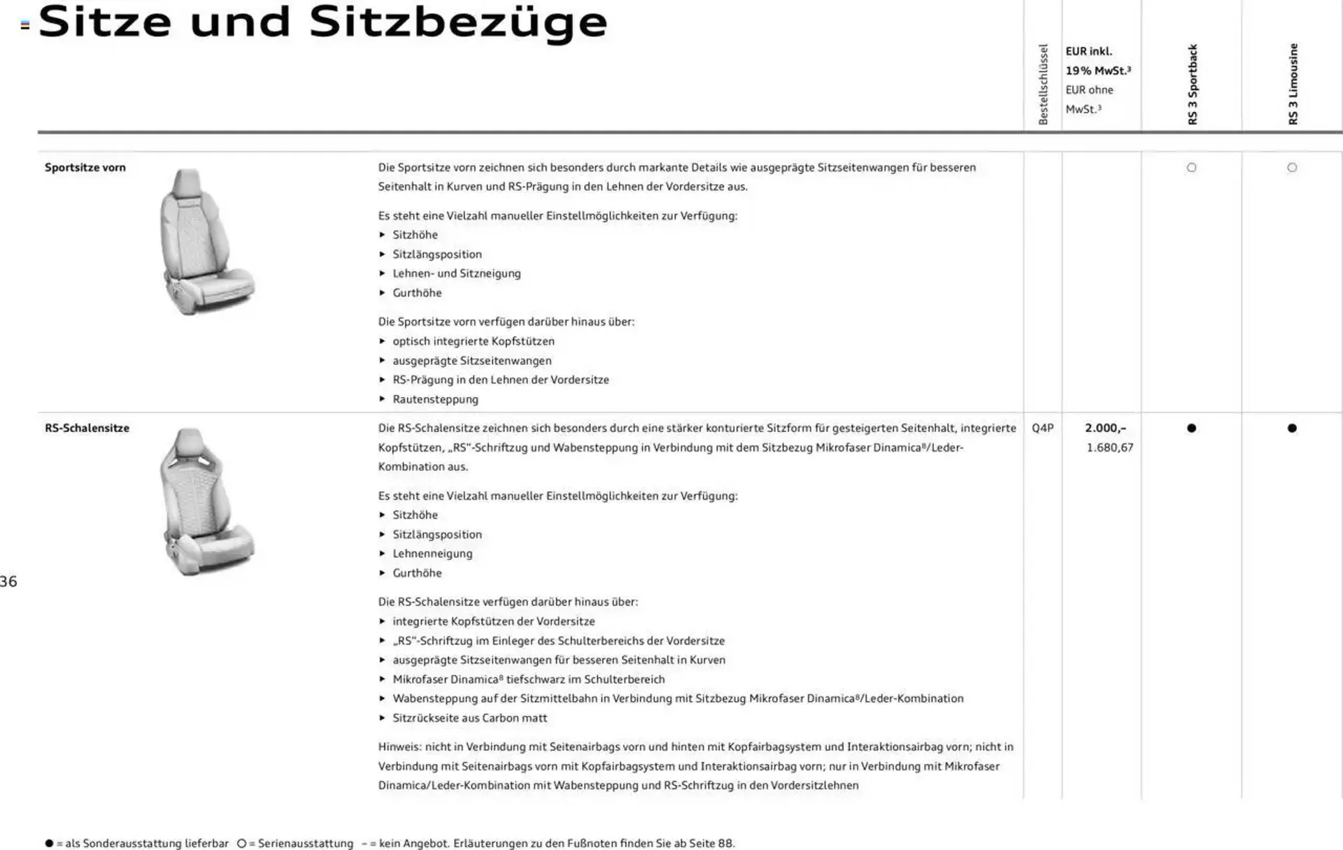 Audi Prospekt von 29. Januar bis 9. Januar 2026 - Prospekt seite 36