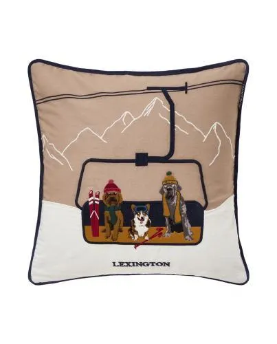 Lexington Kissenbezug Dog Lift Organic Cotton Twill