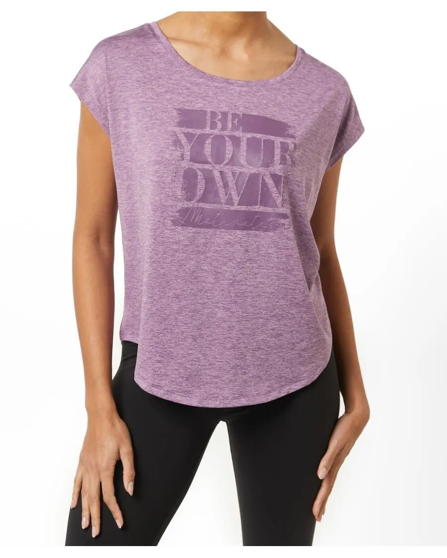 Meliertes Sport-Shirt Ergeenomixx