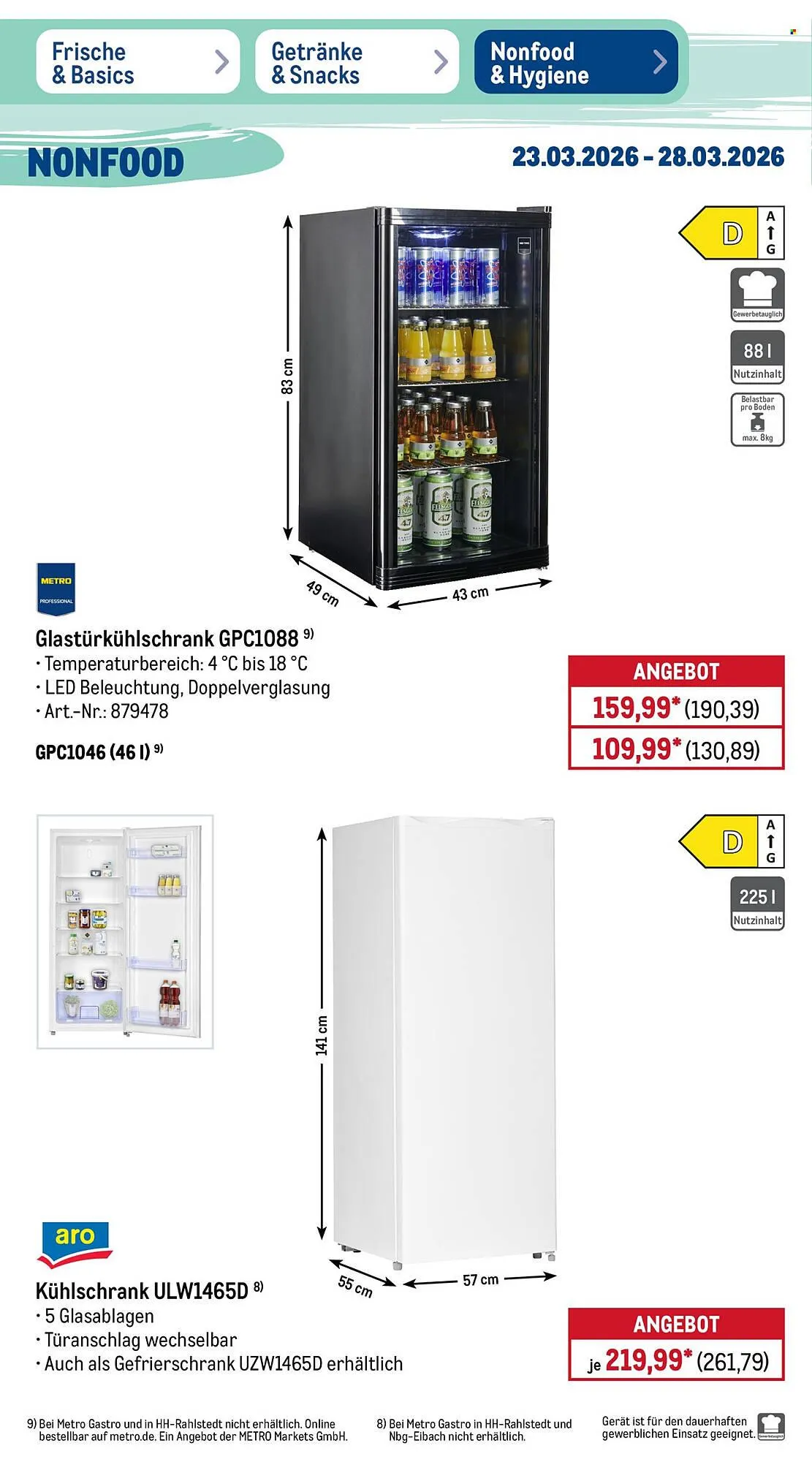 METRO Prospekt von 23. März bis 28. März 2026 - Prospekt seite 47