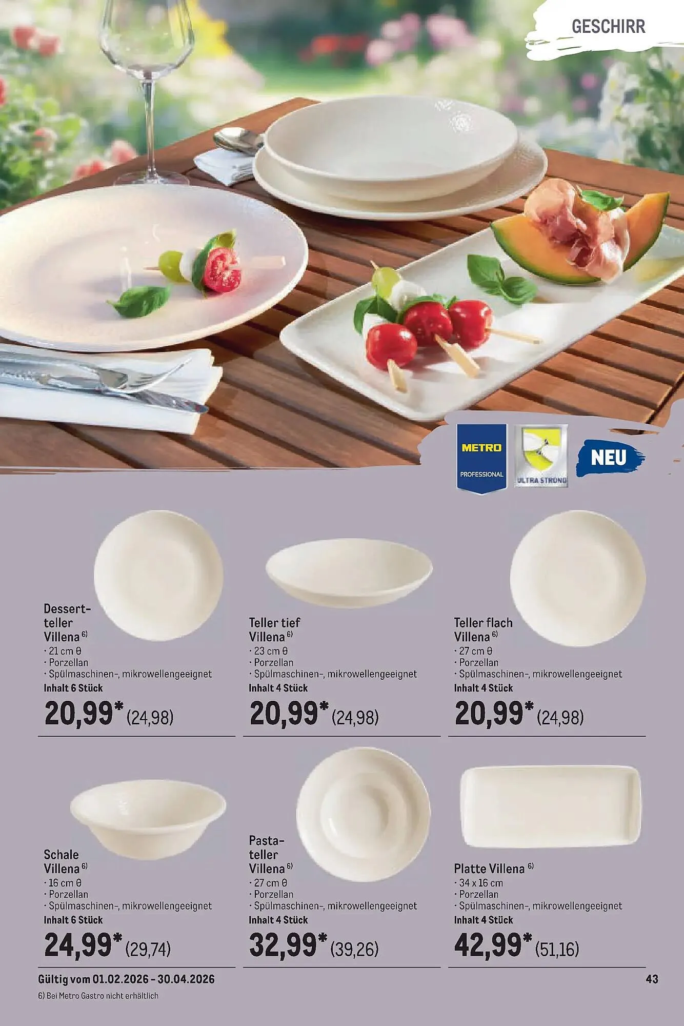 METRO Prospekt von 8. Februar bis 14. Februar 2026 - Prospekt seite 43