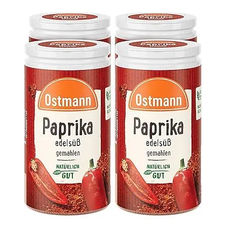 Ostmann Paprika edelsüß Streuer 35 g, 4er Pack