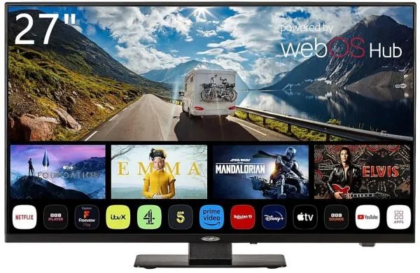 Reflexion LDDX27iBT 69 cm (27") LCD-TV mit DVD-Spieler schwarz