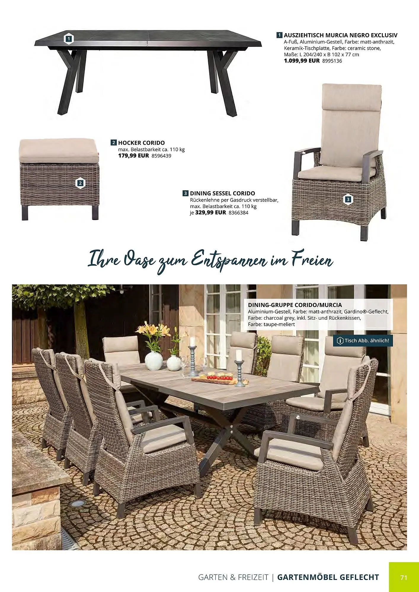 BBM Baumarkt Prospekt von 20. April bis 31. Dezember 2025 - Prospekt seite 71