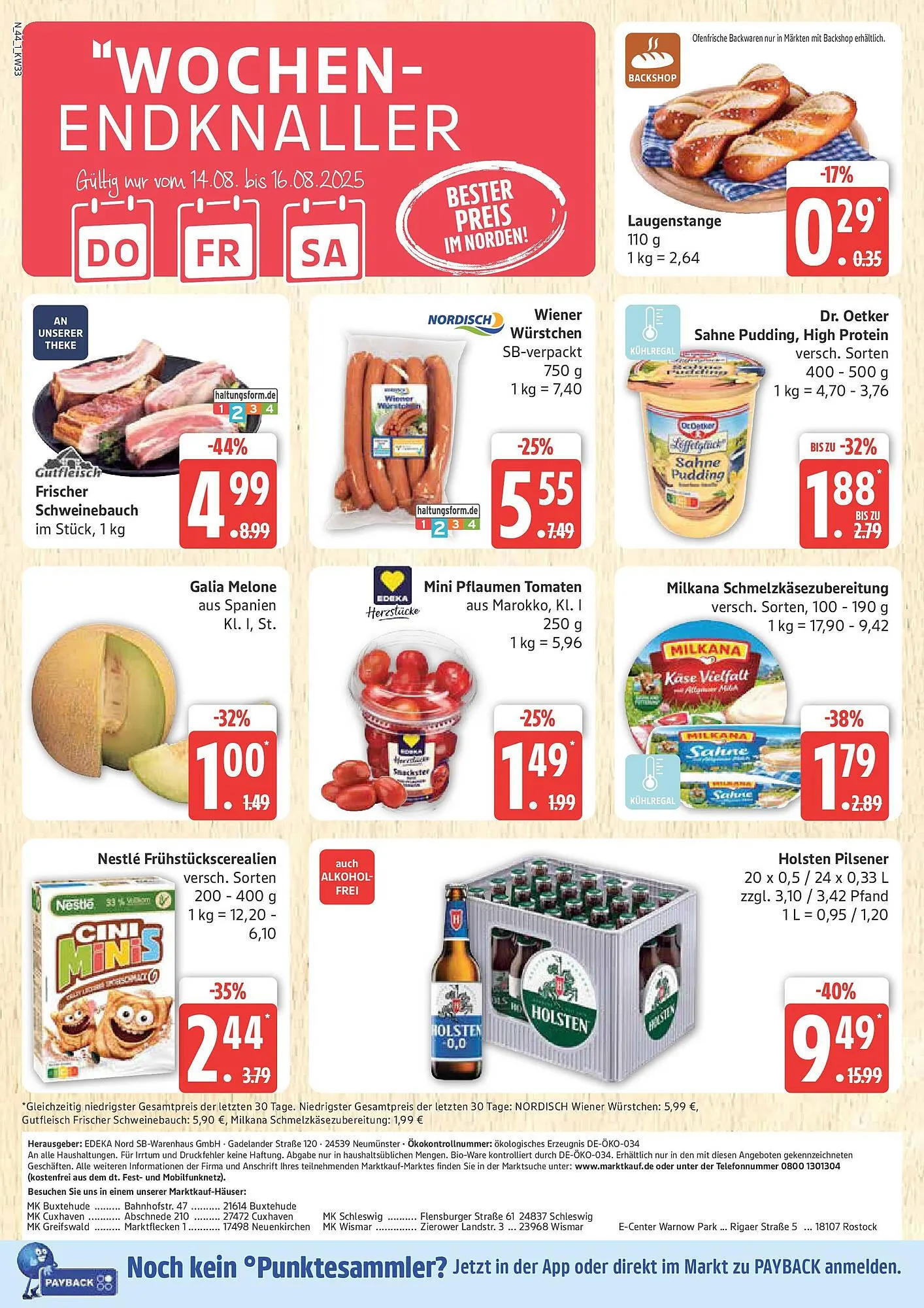 Marktkauf Prospekt von 11. August bis 16. August 2025 - Prospekt seite 44