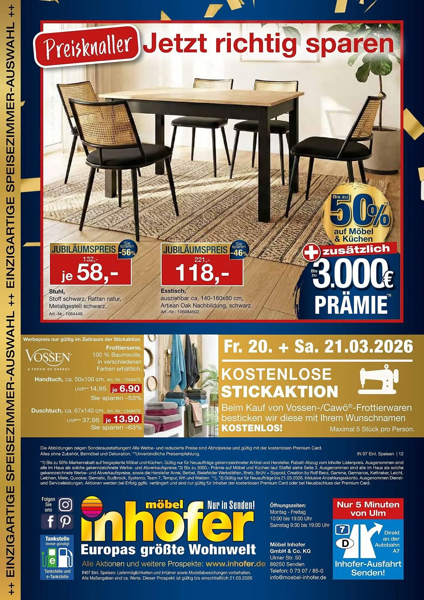 Möbel Inhofer Prospekt von 6. März bis 21. März 2026 - Prospekt seite 10