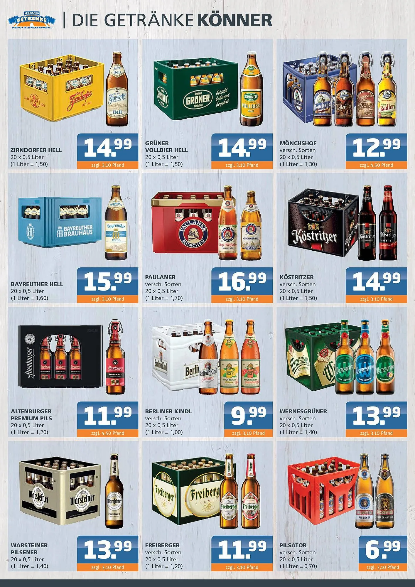 Getränke Lehmann Prospekt von 27. Juli bis 9. August 2025 - Prospekt seite 2