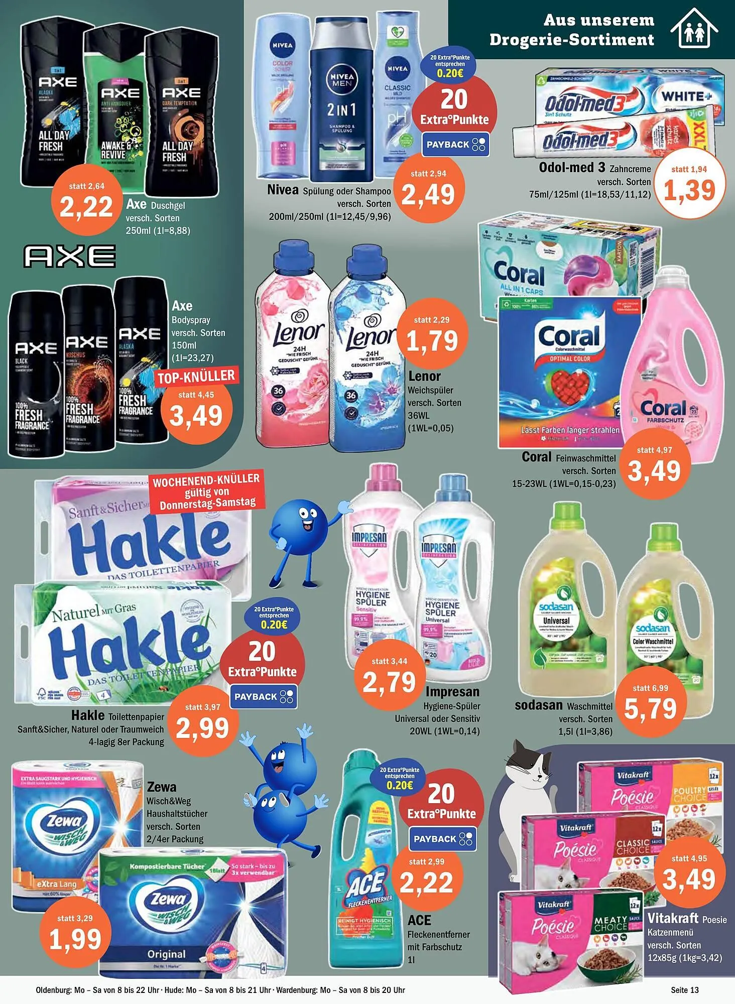 Aktiv Irma Prospekt von 24. März bis 29. März 2025 - Prospekt seite 13