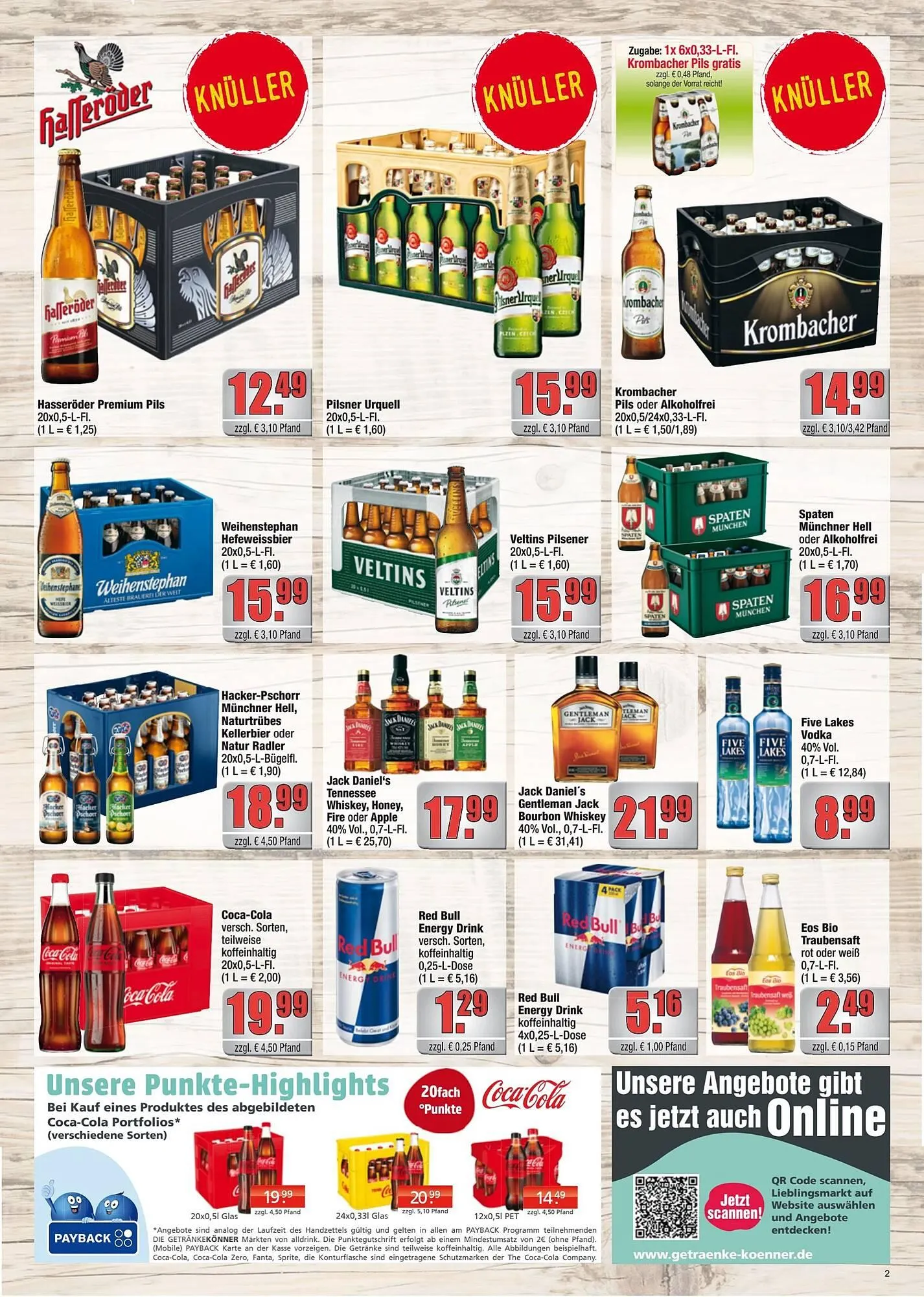 alldrink Prospekt von 26. Mai bis 9. Juni 2025 - Prospekt seite 2