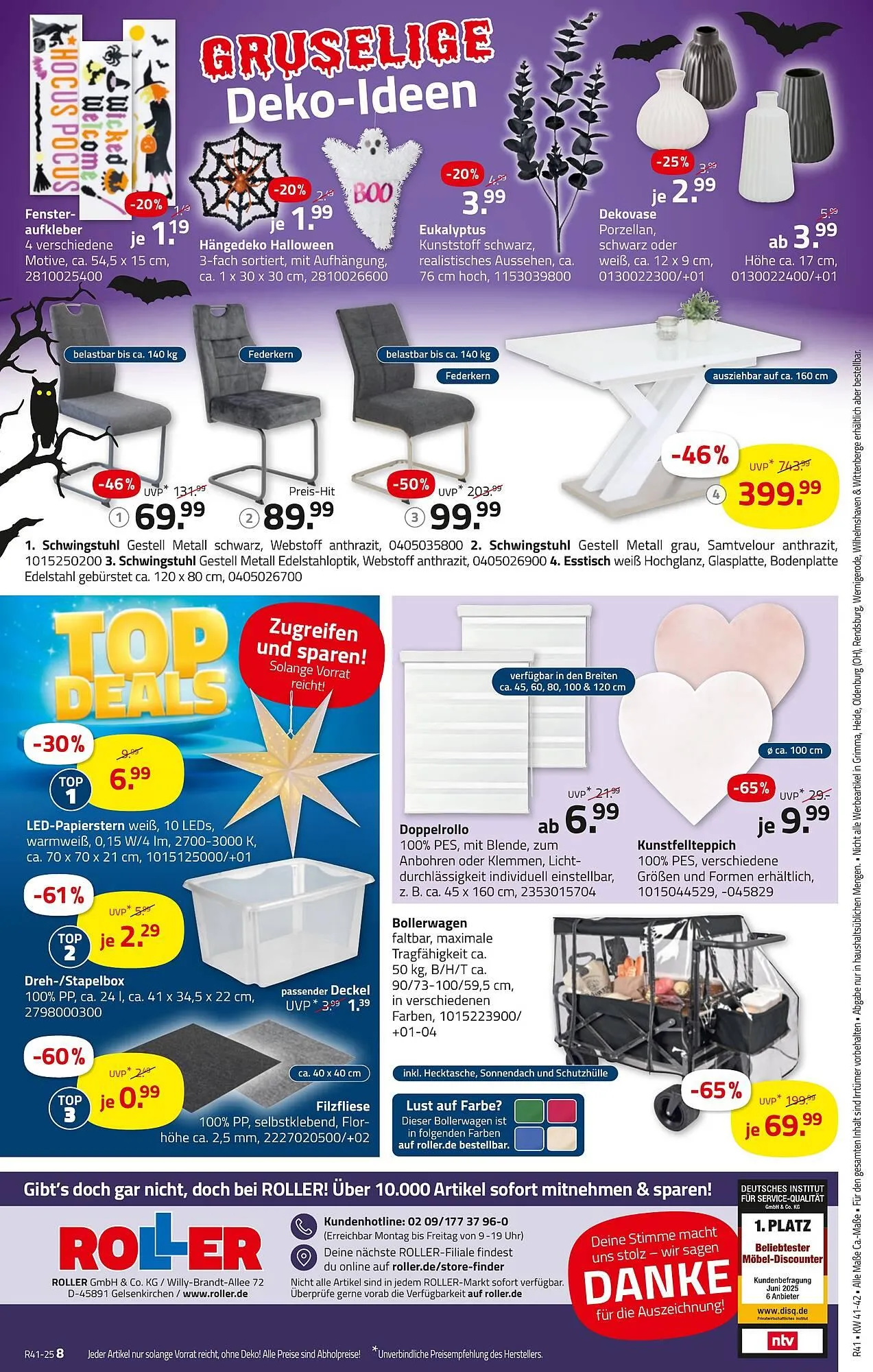 ROLLER Prospekt von 6. Oktober bis 11. Oktober 2025 - Prospekt seite 9