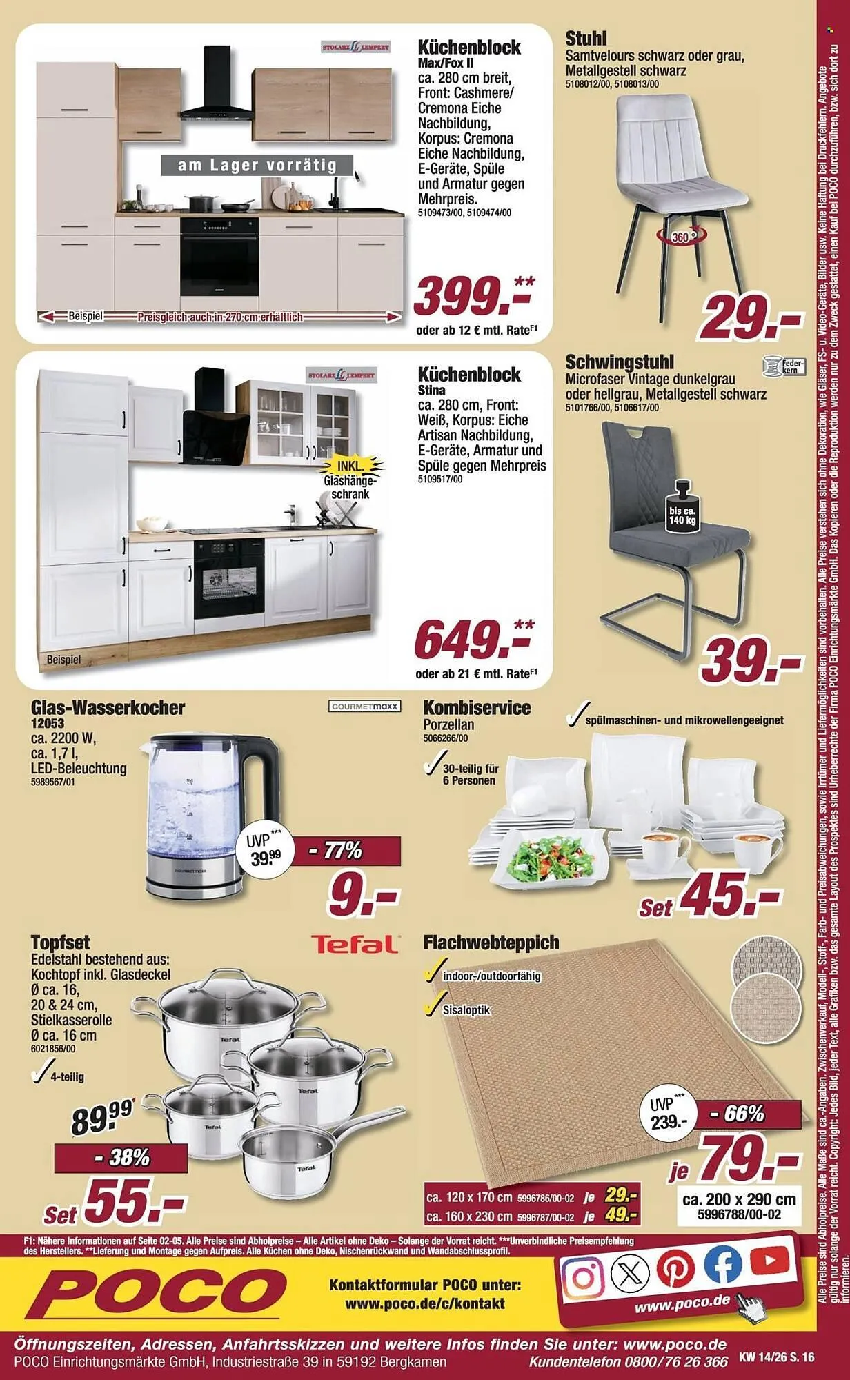 Poco Prospekt von 29. März bis 5. April 2026 - Prospekt seite 16