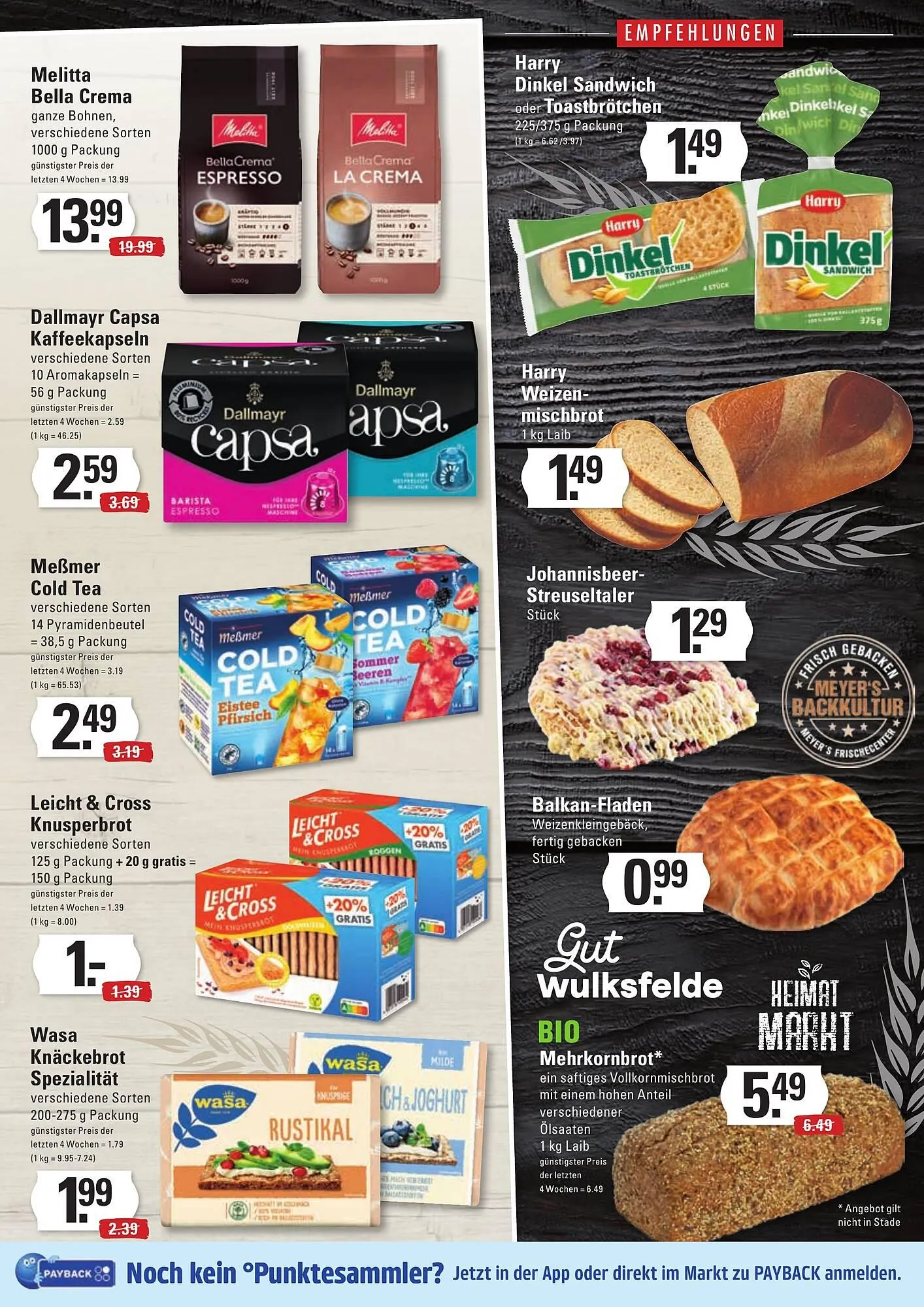 Meyer's Frischemarkt Prospekt von 21. Juli bis 26. Juli 2025 - Prospekt seite 13