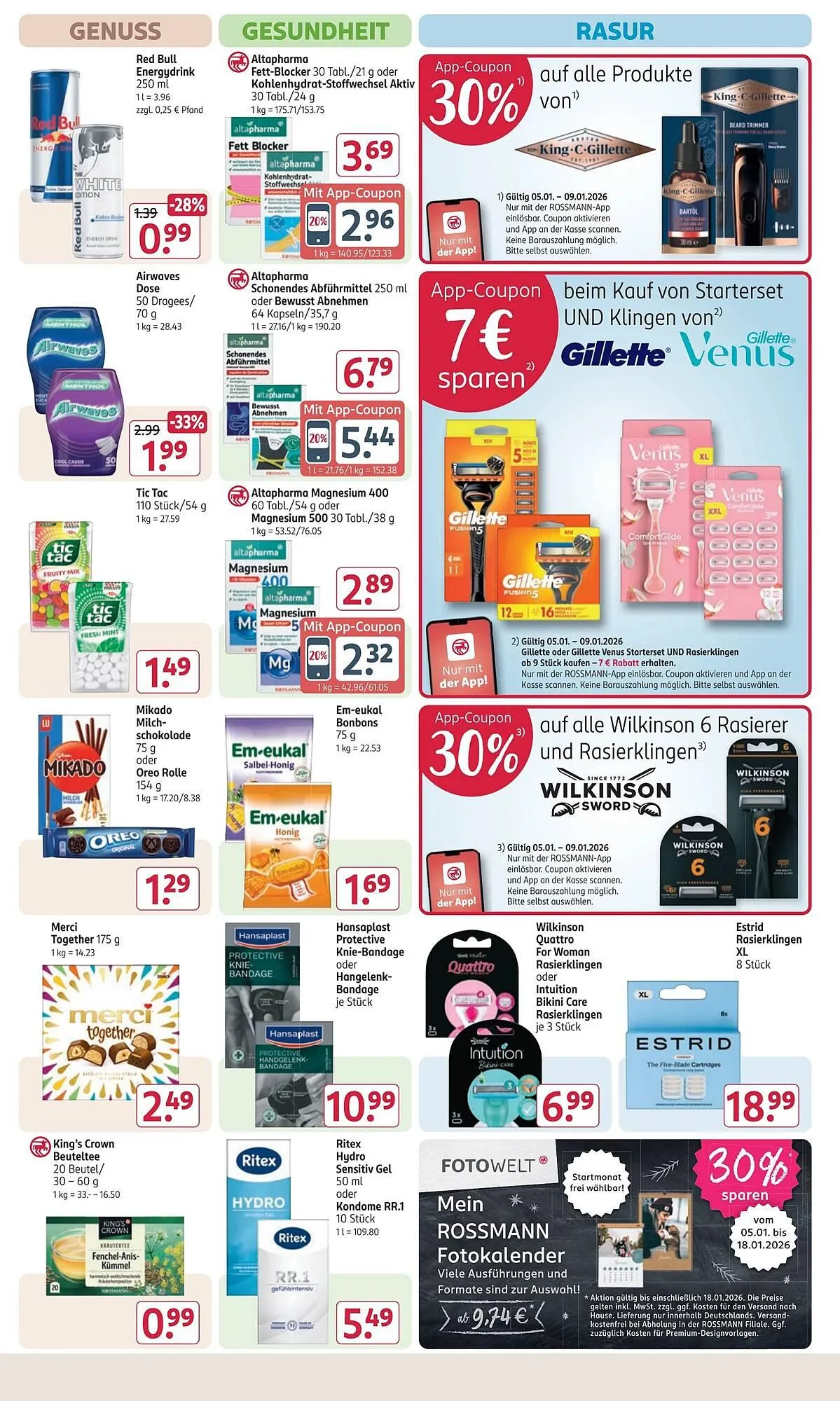 Rossmann Prospekt von 5. Januar bis 10. Januar 2026 - Prospekt seite 14