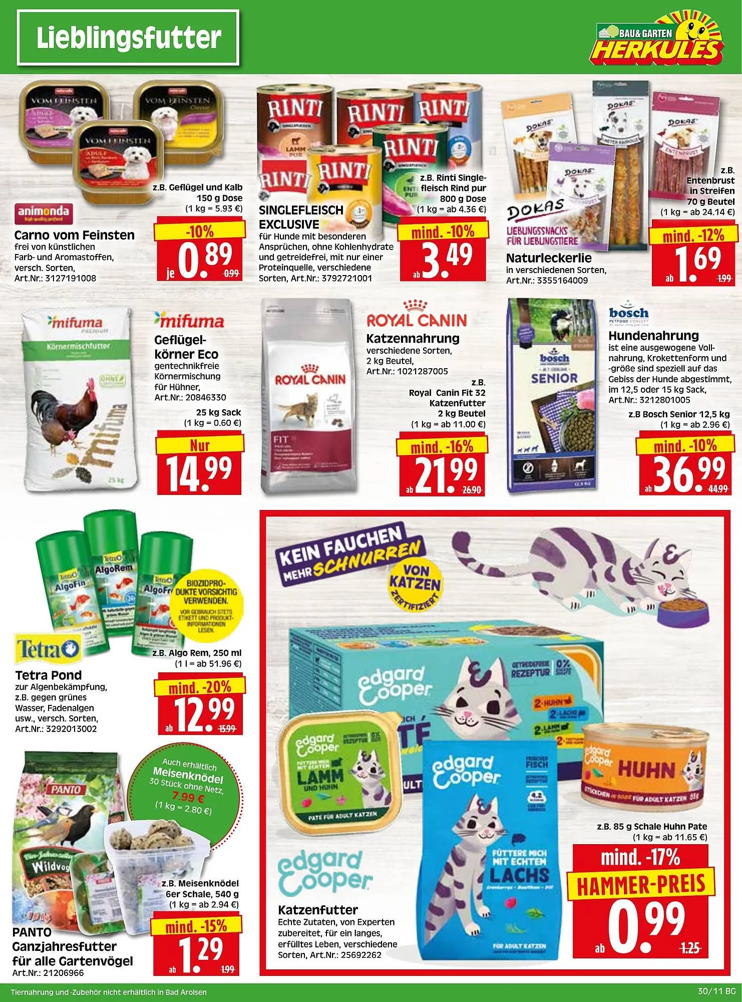 Herkules Baumarkt Prospekt von 21. Juli bis 26. Juli 2025 - Prospekt seite 11