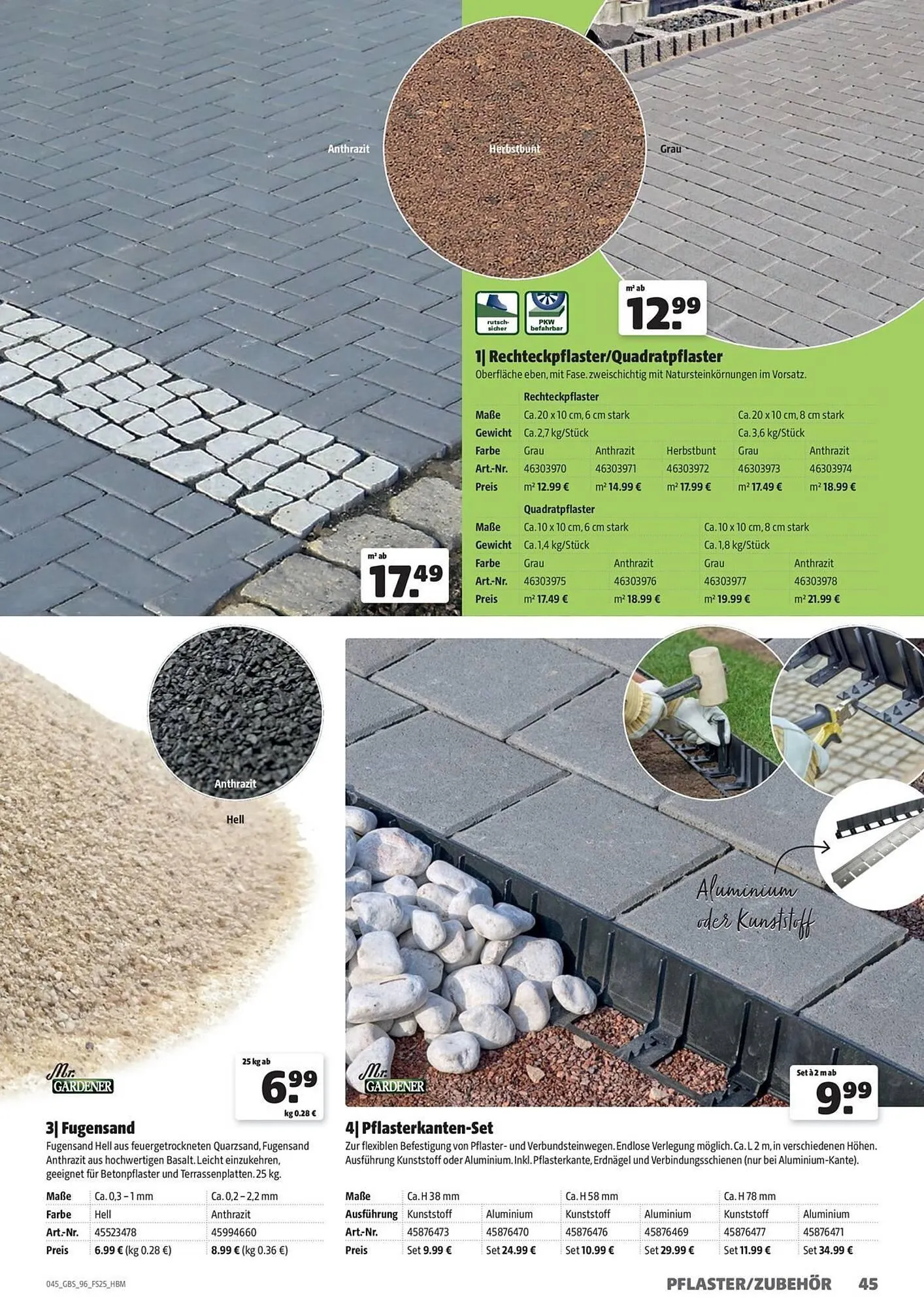 Hagebau Prospekt von 19. September bis 31. Dezember 2025 - Prospekt seite 45
