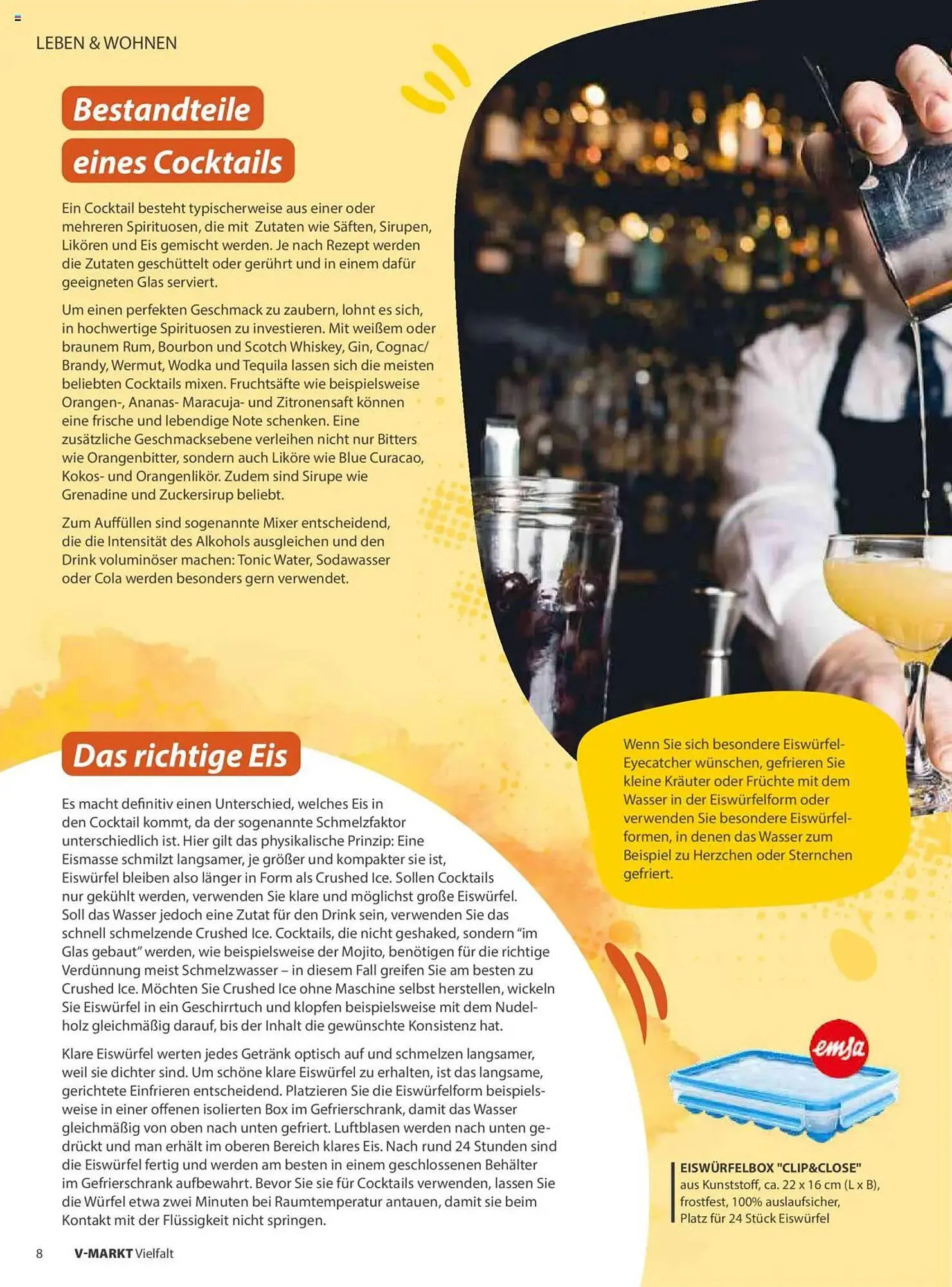 V Markt Prospekt von 1. Juli bis 31. August 2025 - Prospekt seite 8